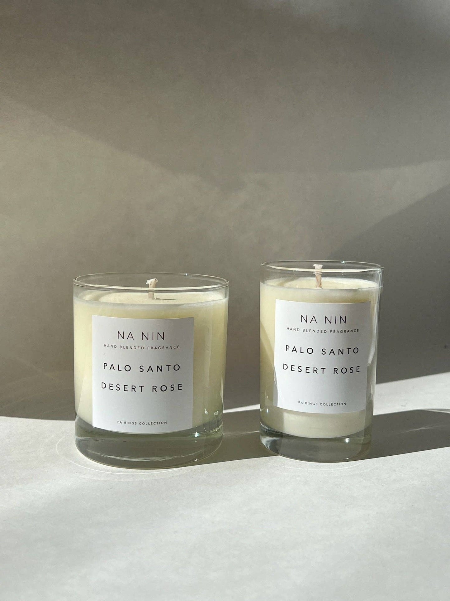 Palo Santo & Desert Rose Candle by NA NIN / 8oz