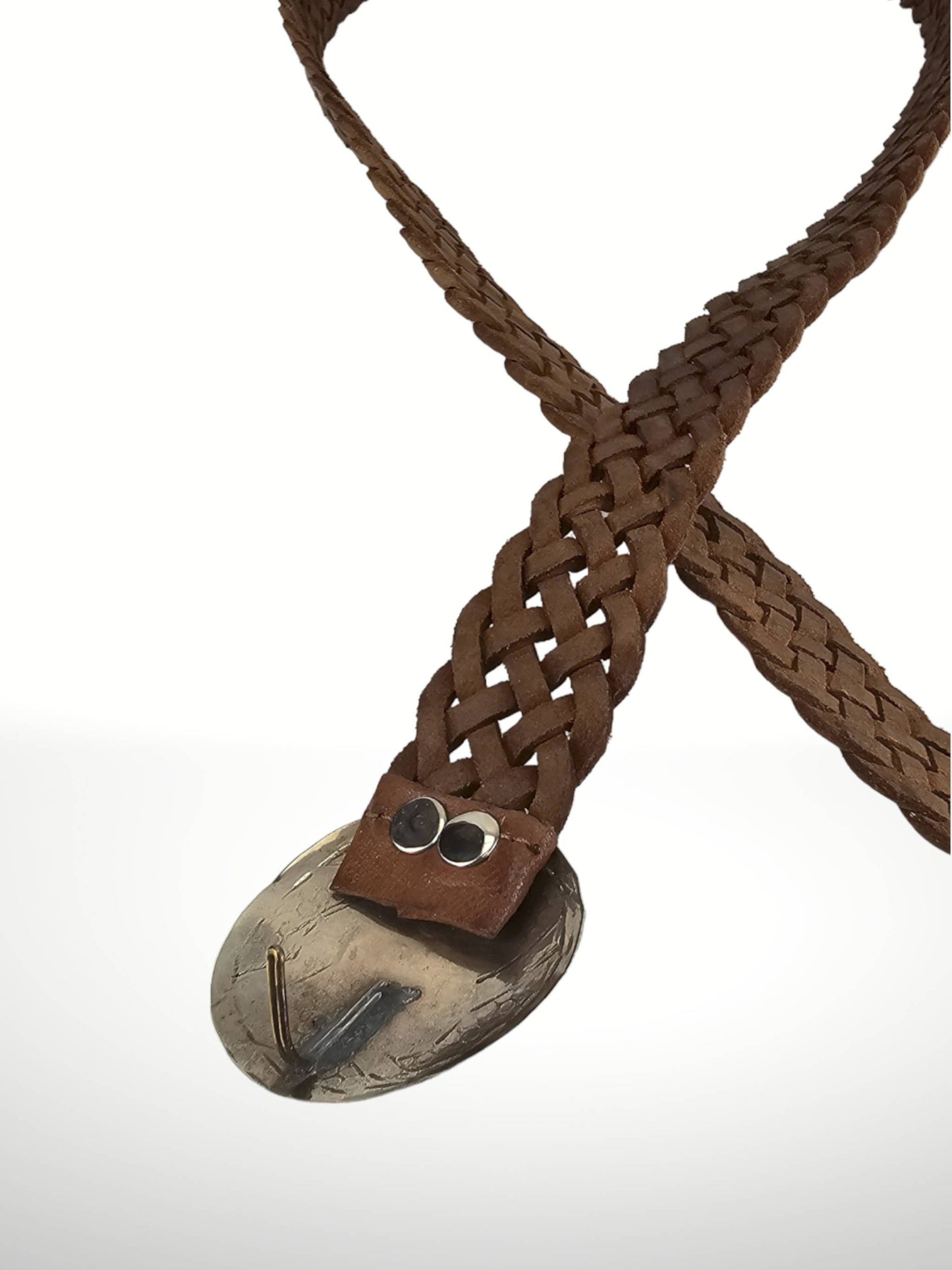 The Atropolis Cowhide Leather belt in Black