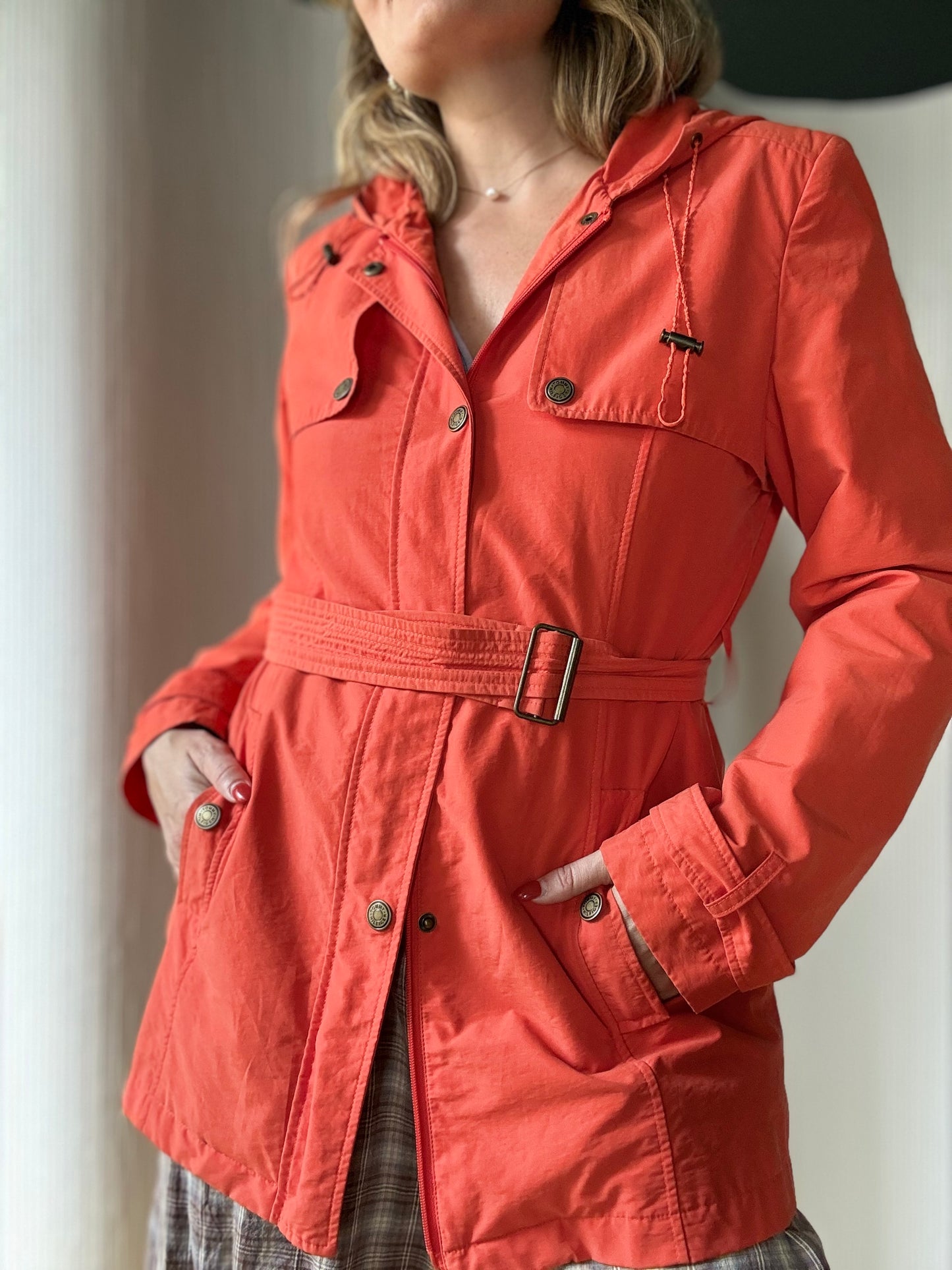 Tommy Hilfiger Tomato Red Jacket