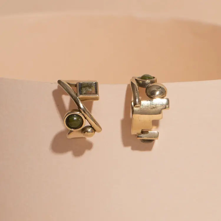 The Shapes Earring in Sterling Silver