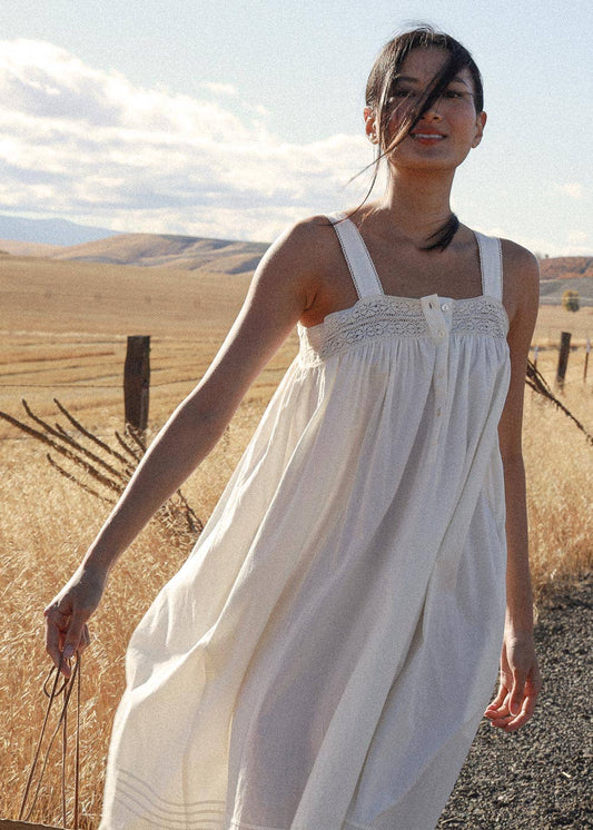 Andes 1972 Cotton Sun Dress