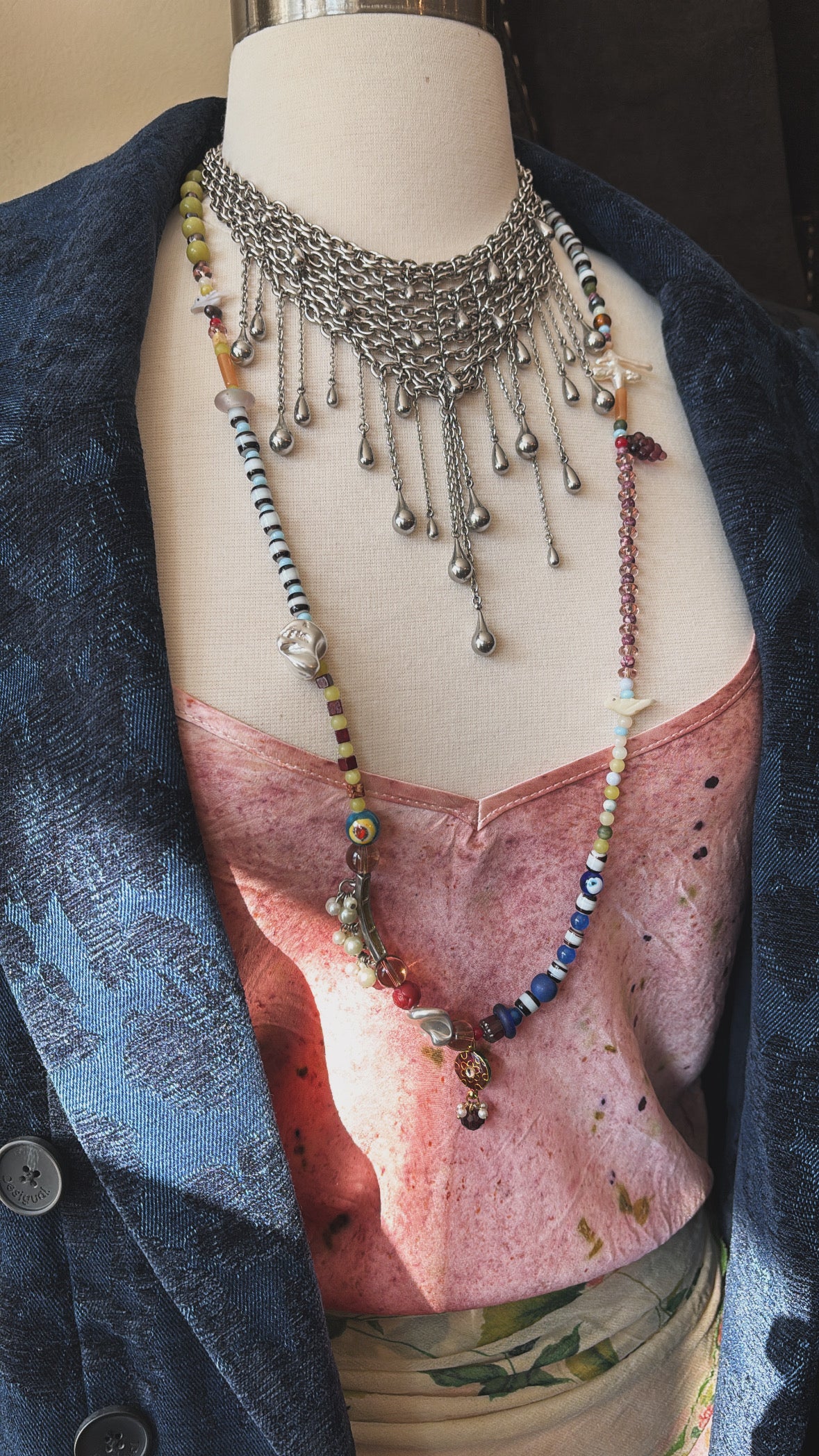 Droplets Necklace by Bella Colletta