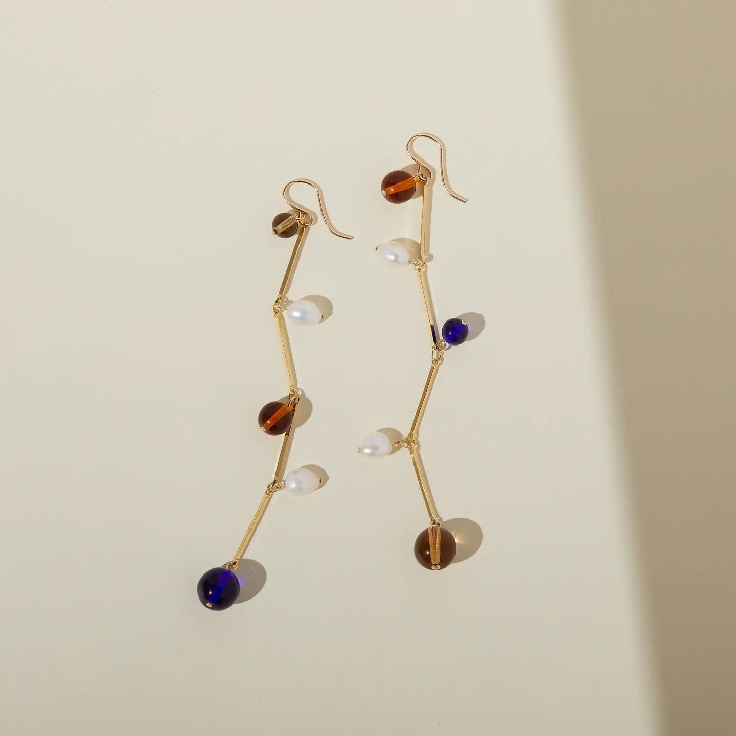 The Fête Earrings in Blue