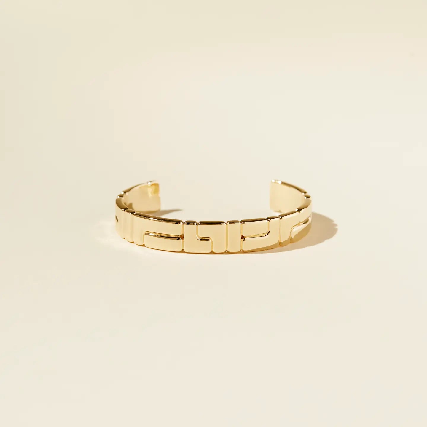 The Wells Cuff in Gold