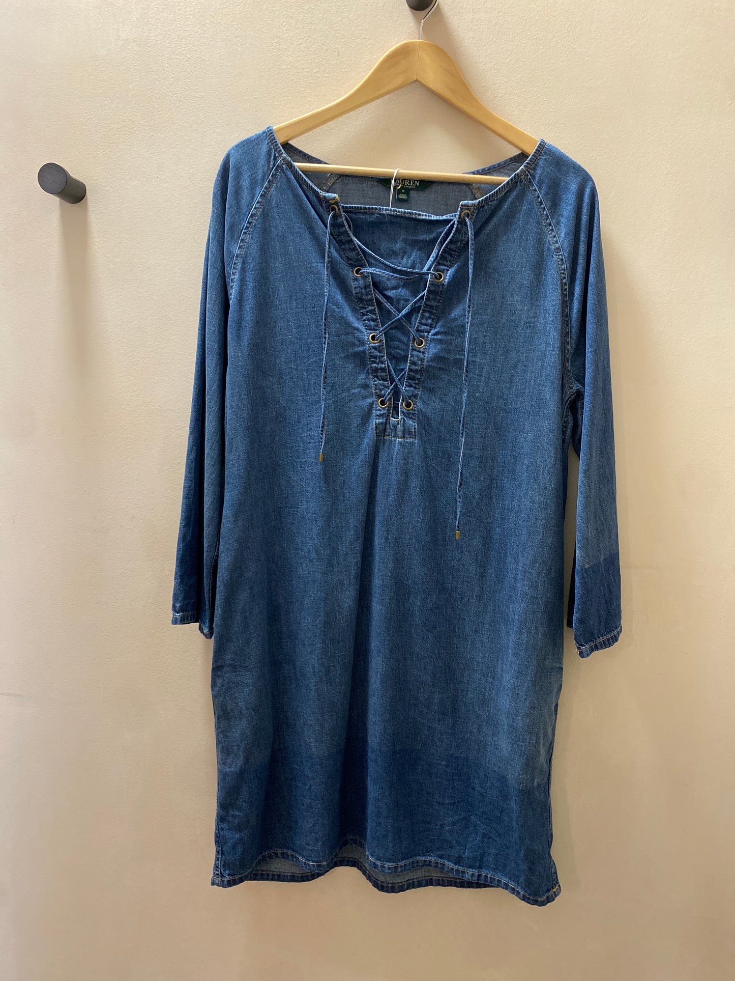 Vintage Ralph Lauren Denim Long Sleeve Dress