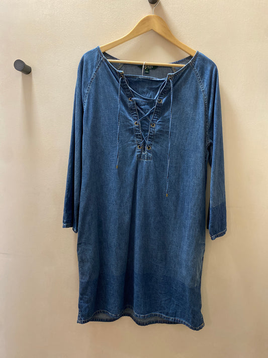 Vintage Ralph Lauren Denim Long Sleeve Dress