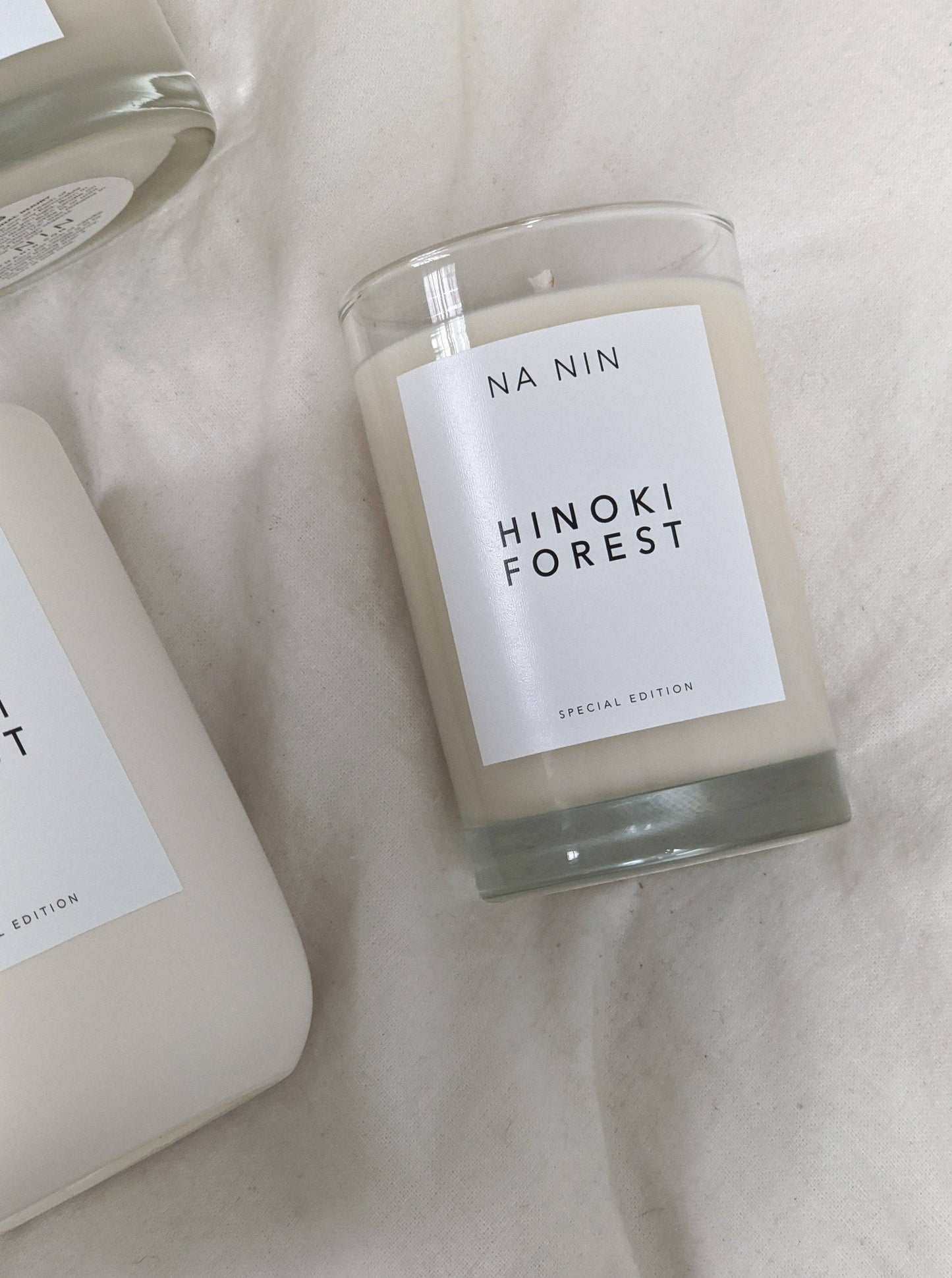 Hinoki Forest Candle by NA NIN / 8oz