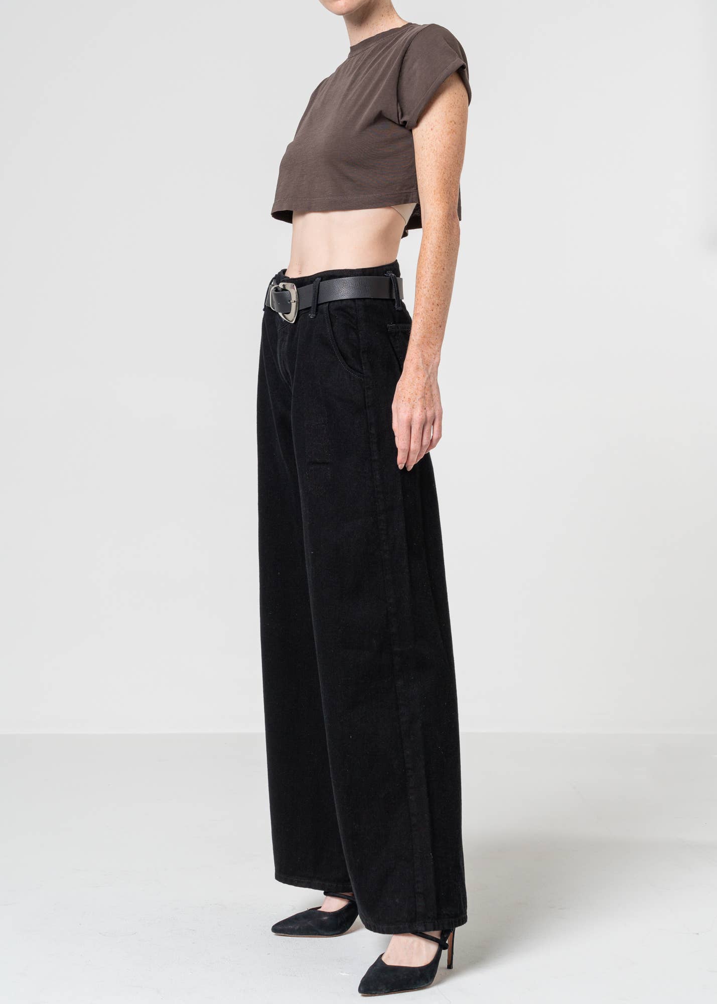 The Athena Wide Leg Jeans by NOEND Denim