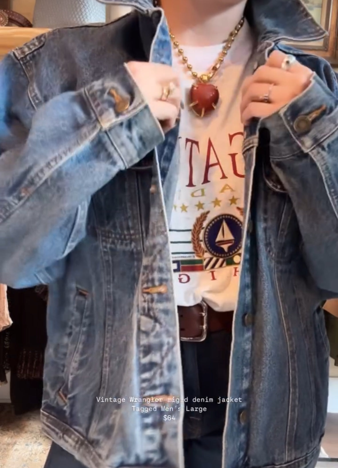 Vintage Wrangler Denim Jacket