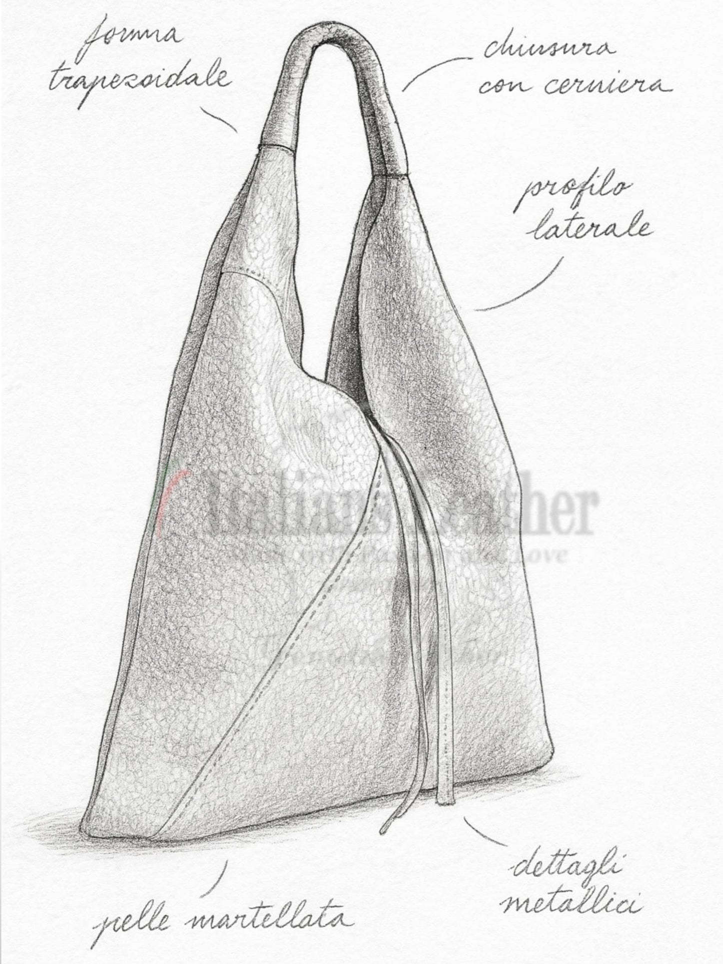 The Dema Suede Bag in Black