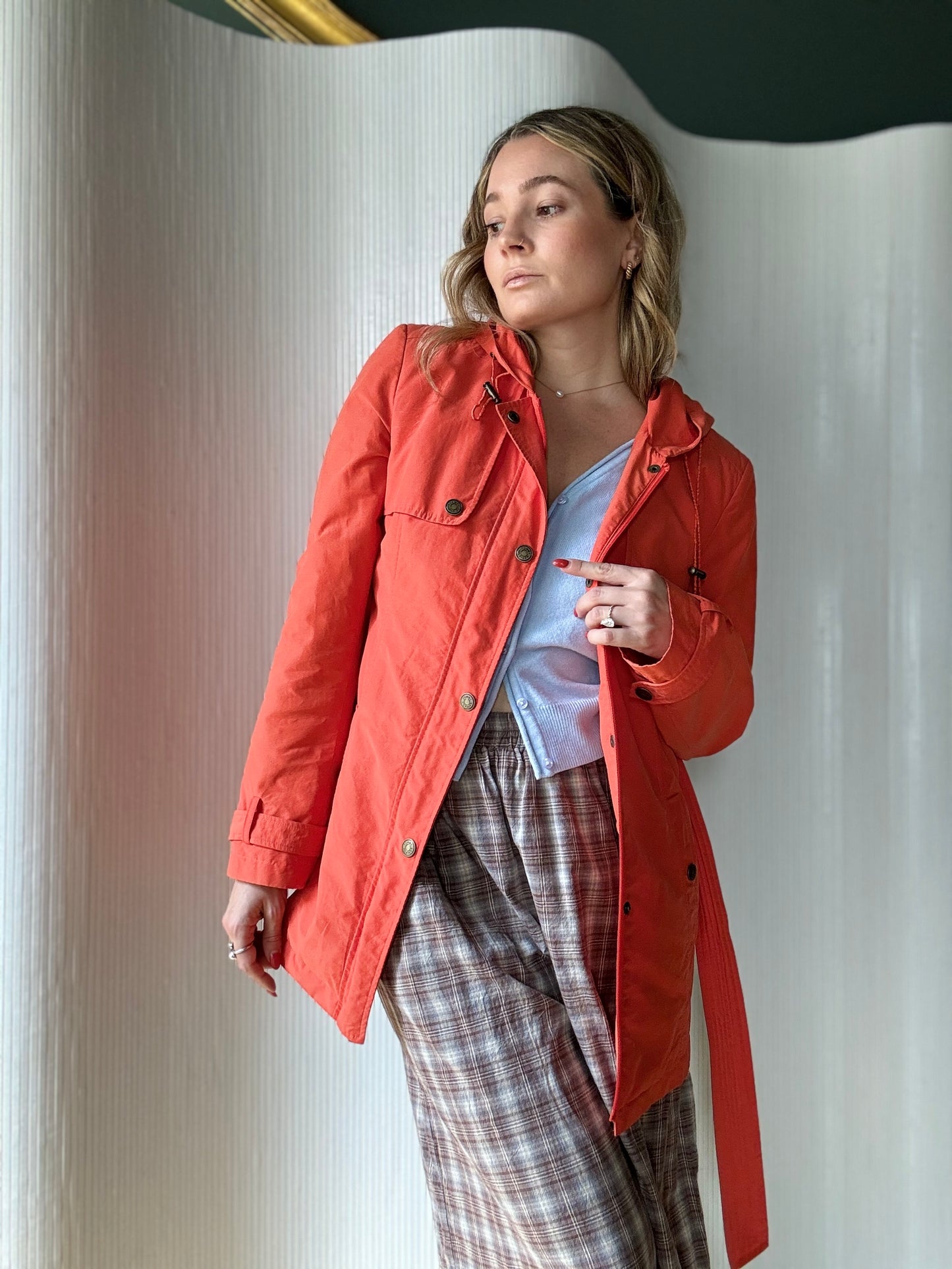 Tommy Hilfiger Tomato Red Jacket