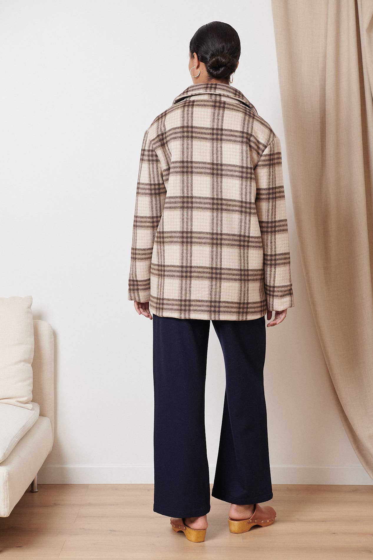 The Plaid Wool Coat