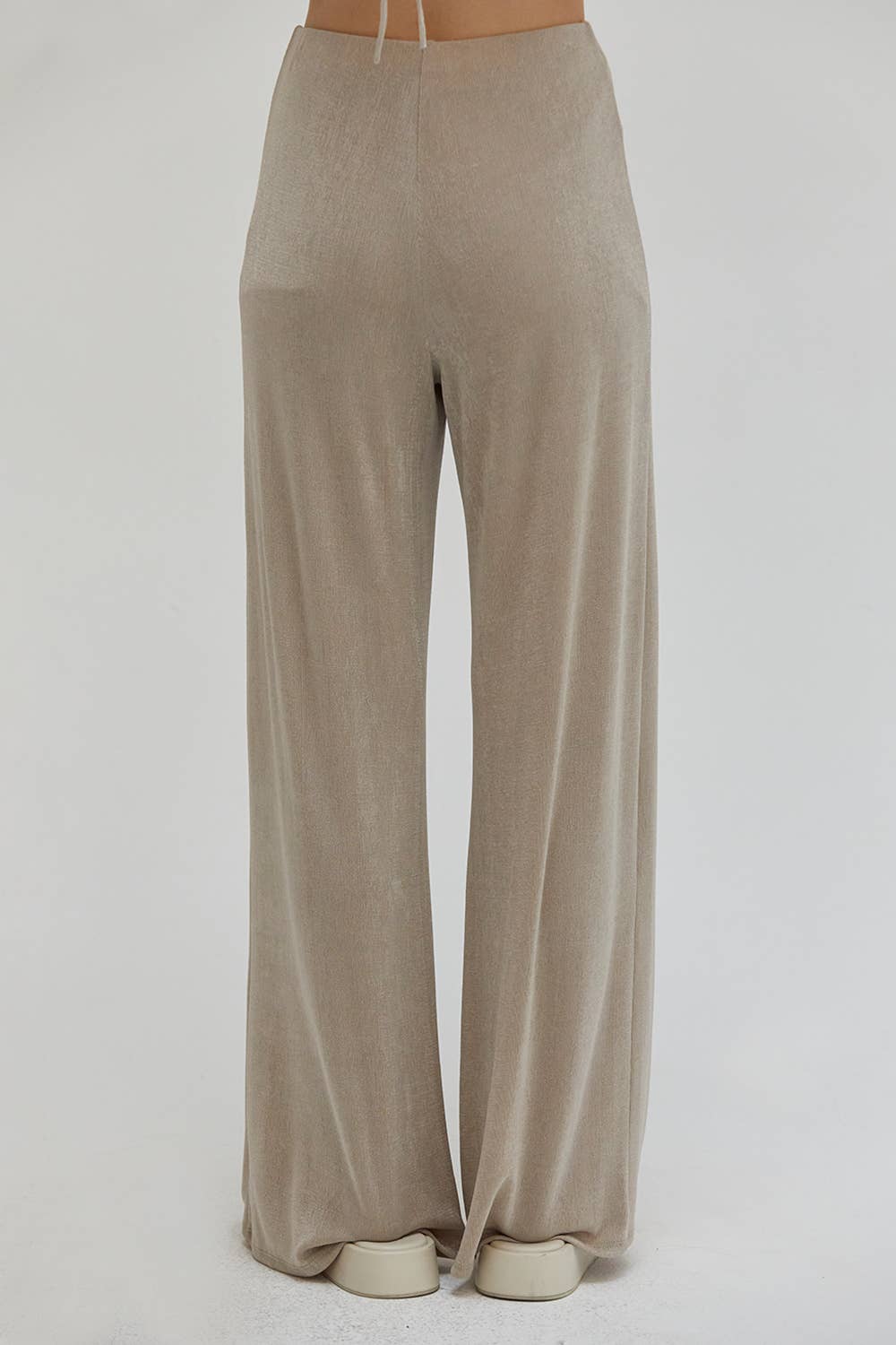 The Charlotte Travel Pants in Bone