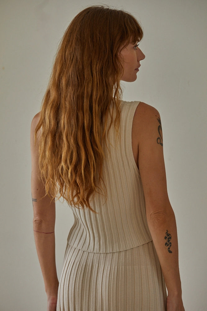 The Sydney Top in Tan
