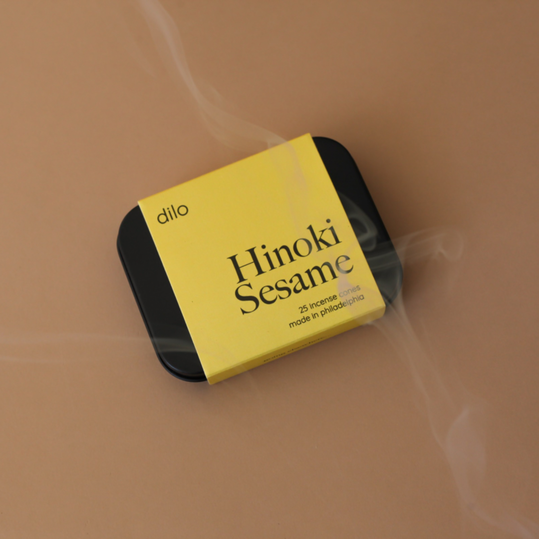 Hinoki Sesame Incense - dilo Elsewhere Collection