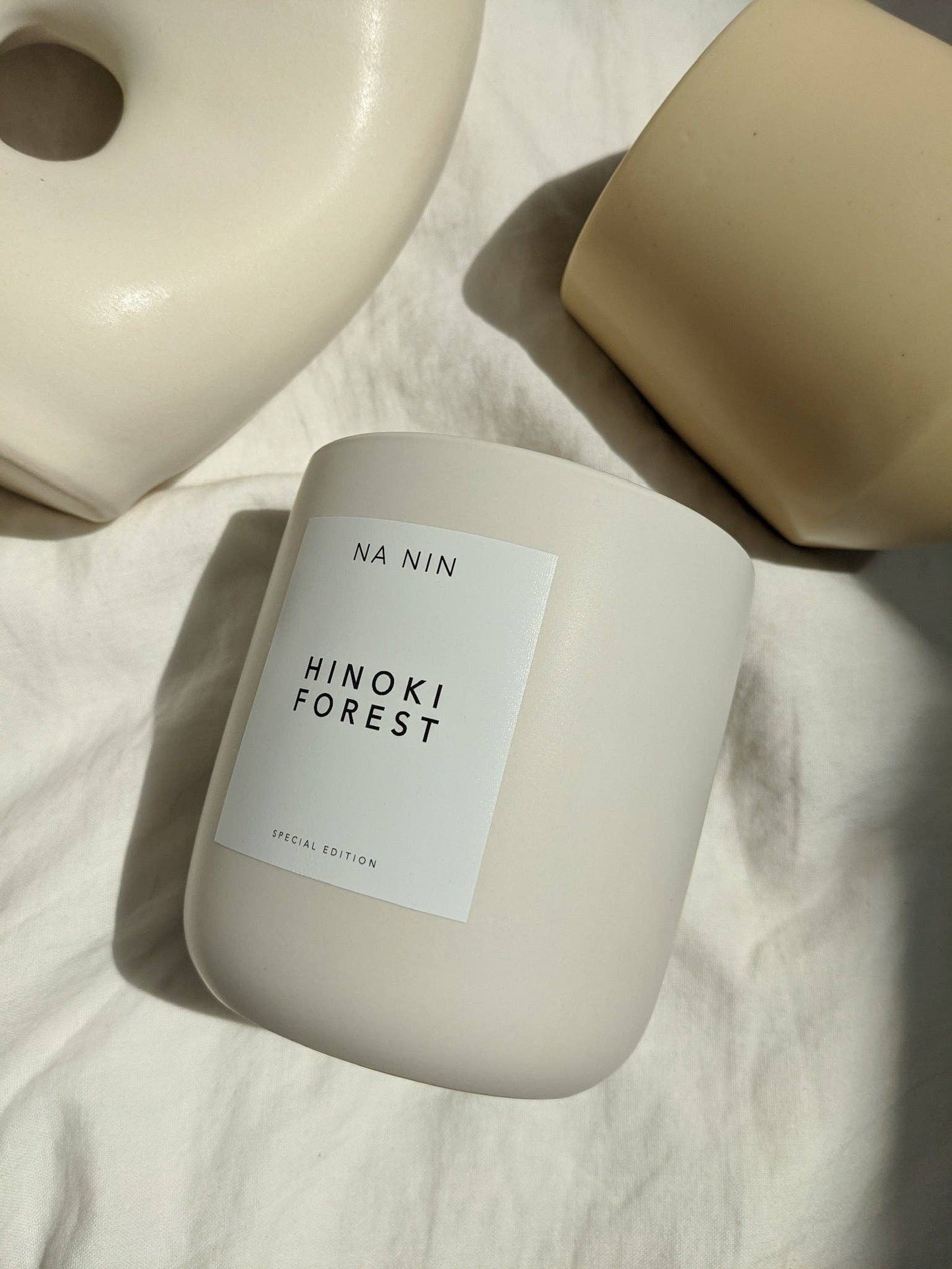 Hinoki Forest Candle by NA NIN / 8oz