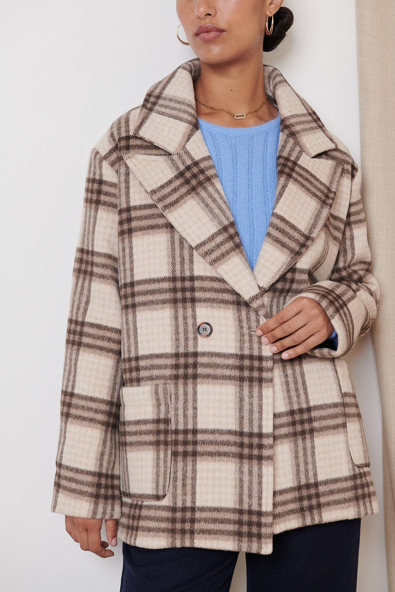 The Plaid Wool Coat