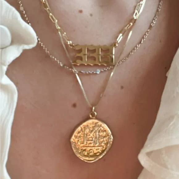 The Adi Necklace: Gold Vermeil