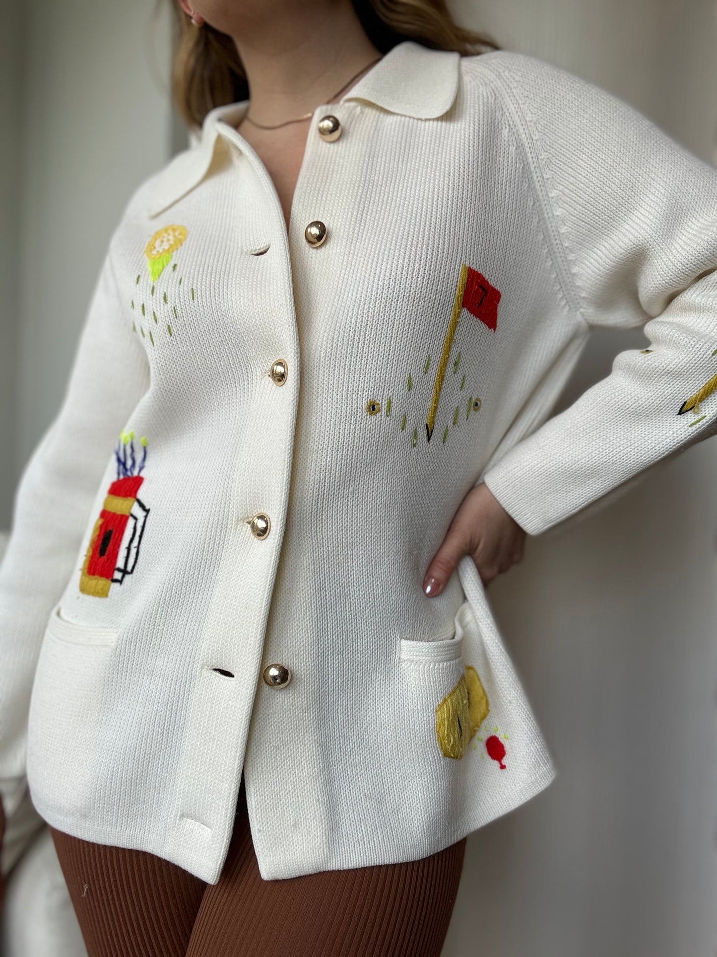 Vintage Fairway Cardi