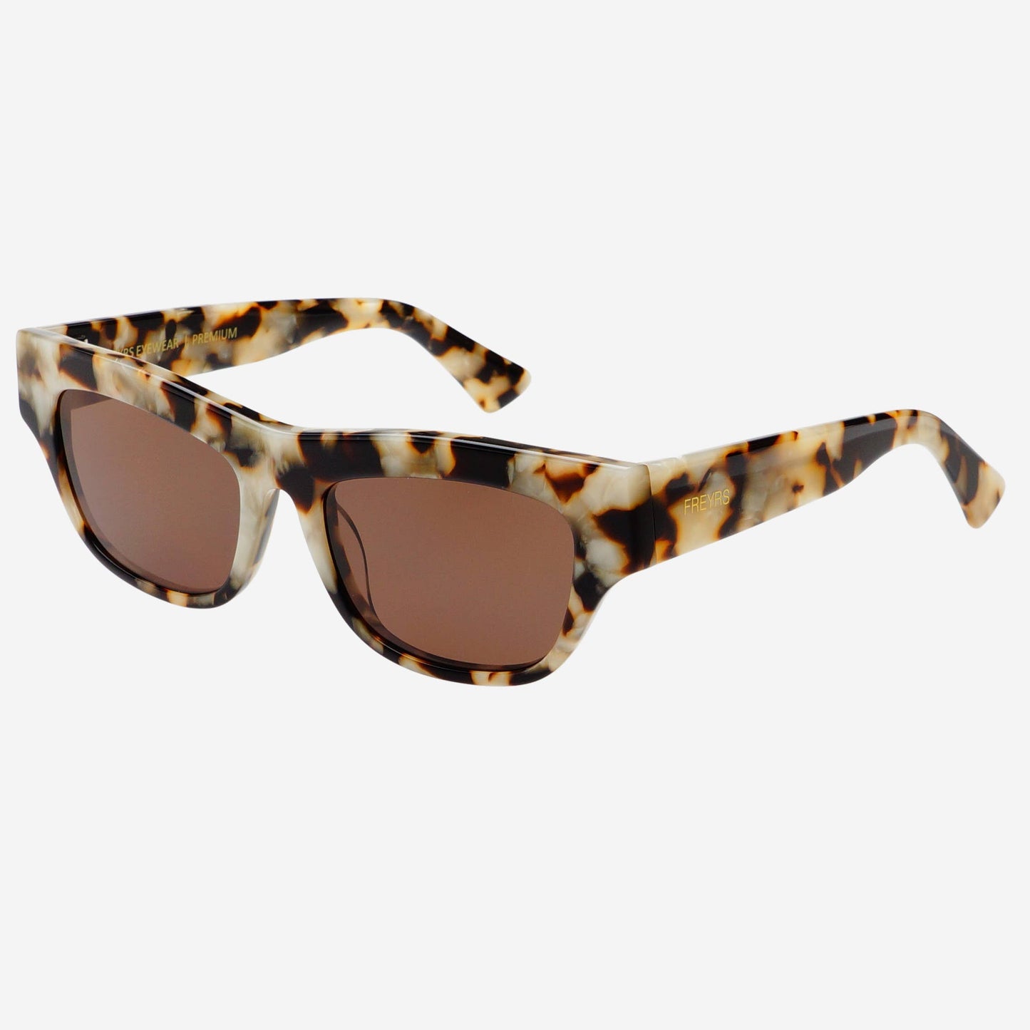 The Astoria Cat Eye Sunnies  : Brown Pearl