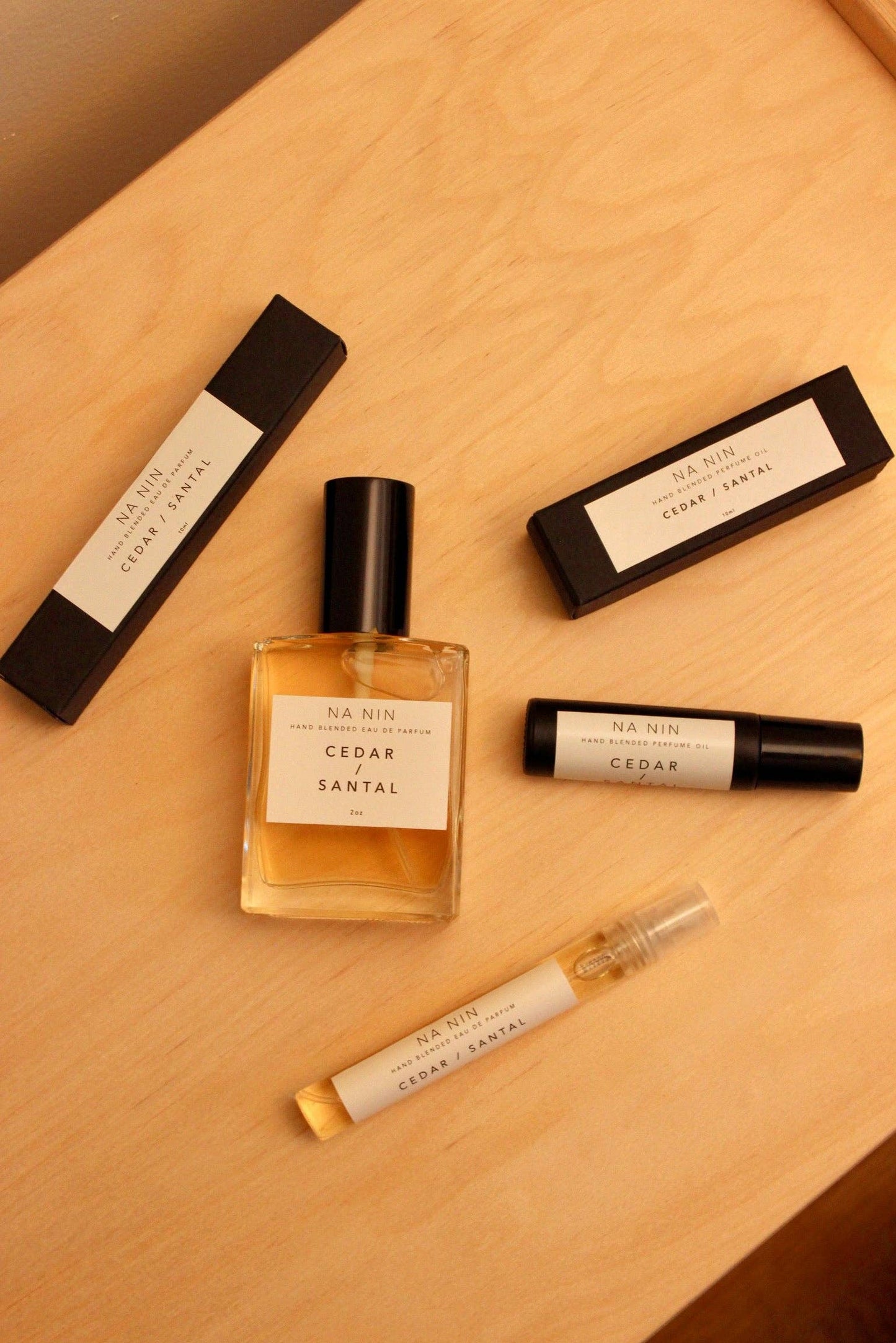 Cedar & Santal Perfume Oil by NA NIN / 10ml