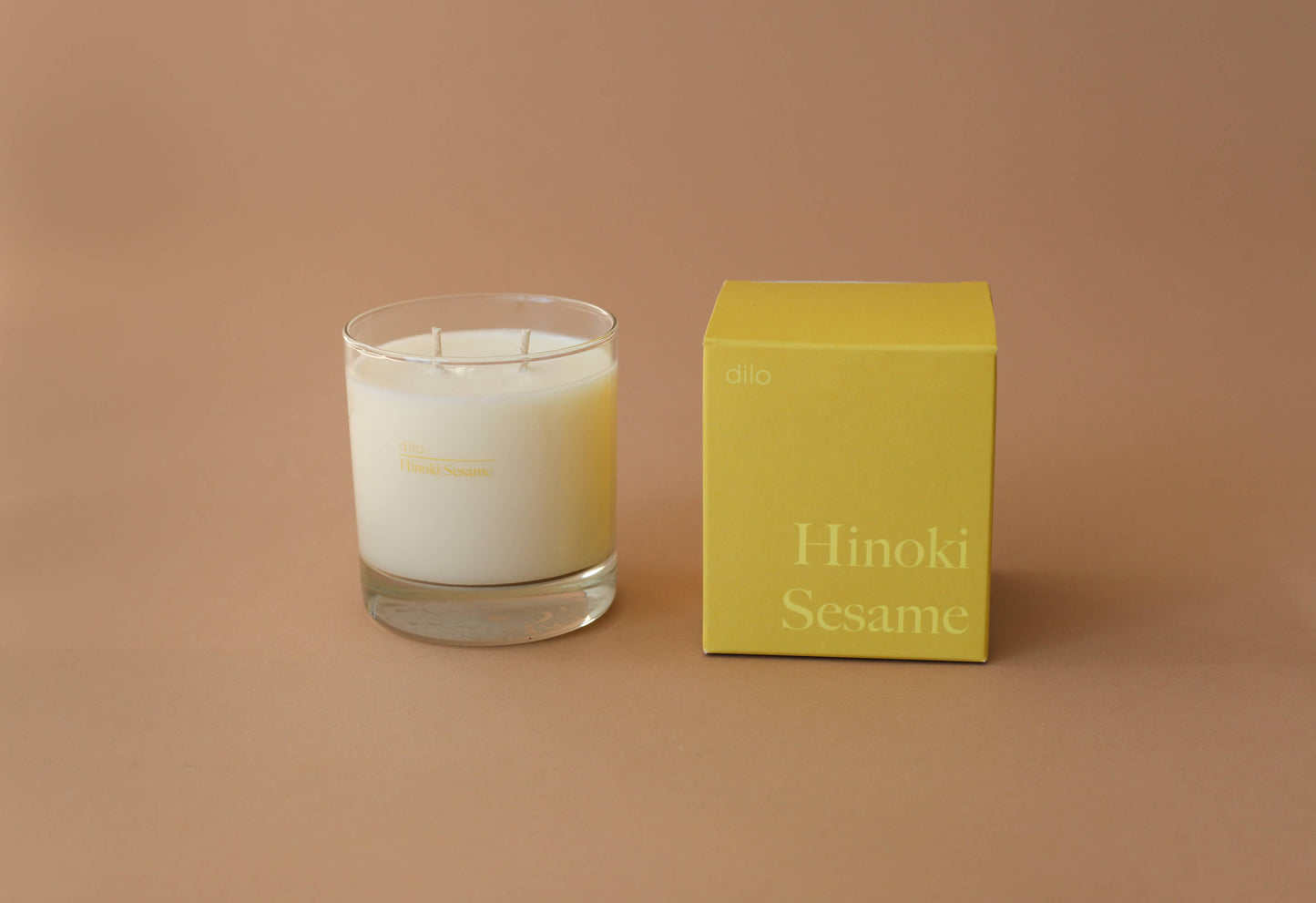 Hinoki Sesame Candle by Dilo