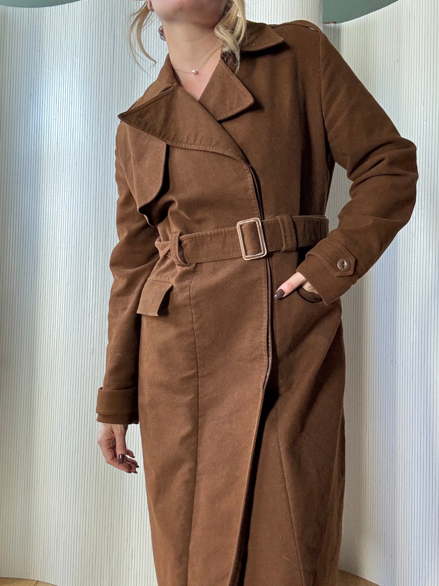 Vintage 1990s GAP Brown Trench
