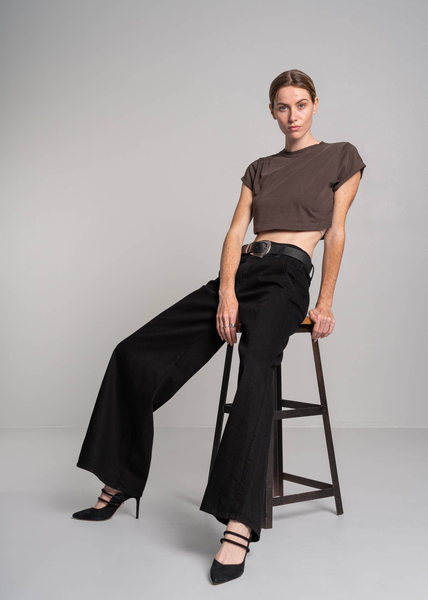 The Athena Wide Leg Jeans by NOEND Denim