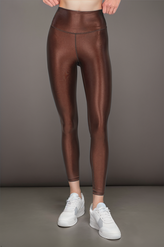 The High Shine Tight in Mahogany