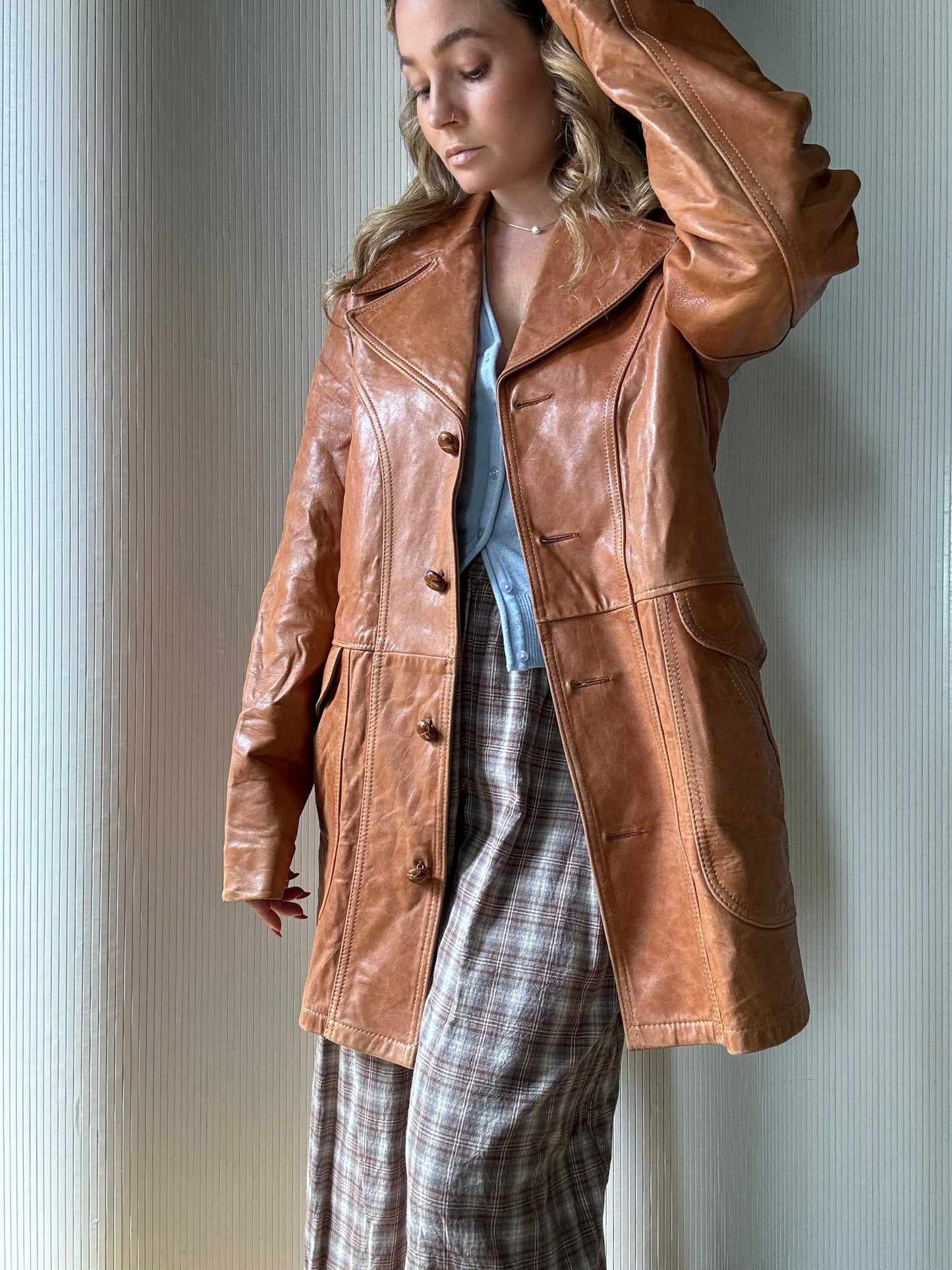 Vintage 1970s Silton Leather Jacket
