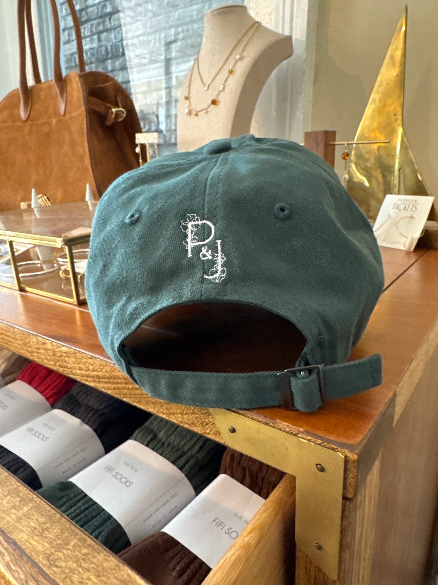 P&J West Town Hat in University Green