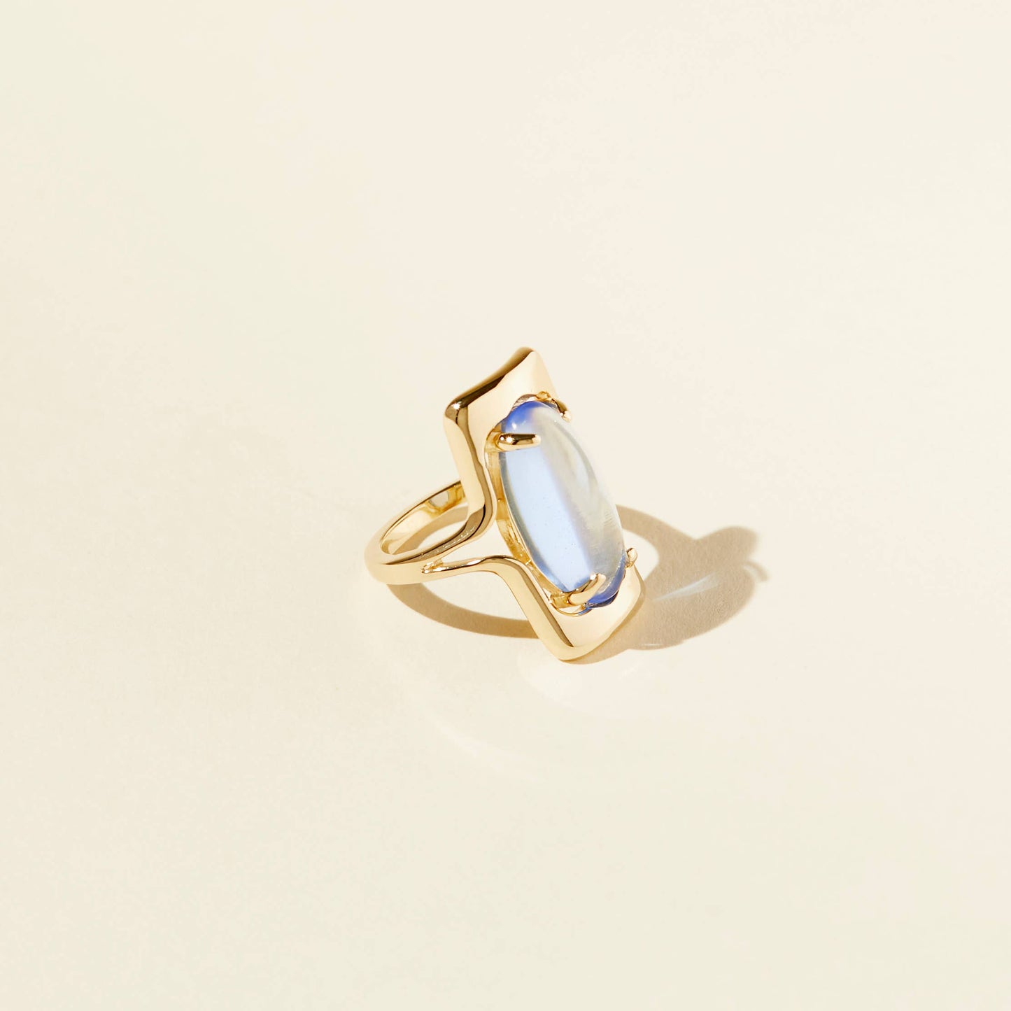 The Walton Ring in Sea Blue