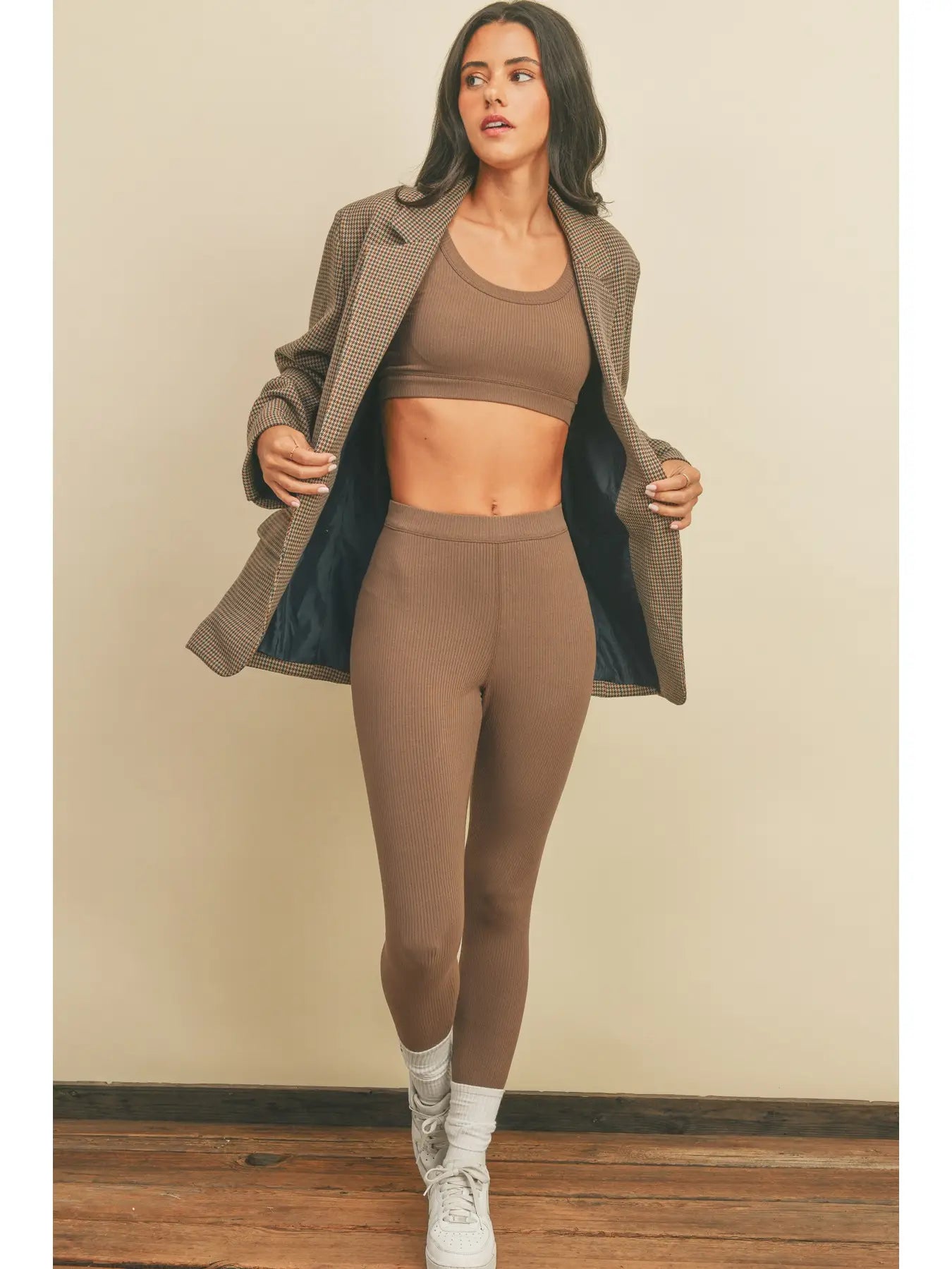 The Diane Houndstooth Oversized Blazer