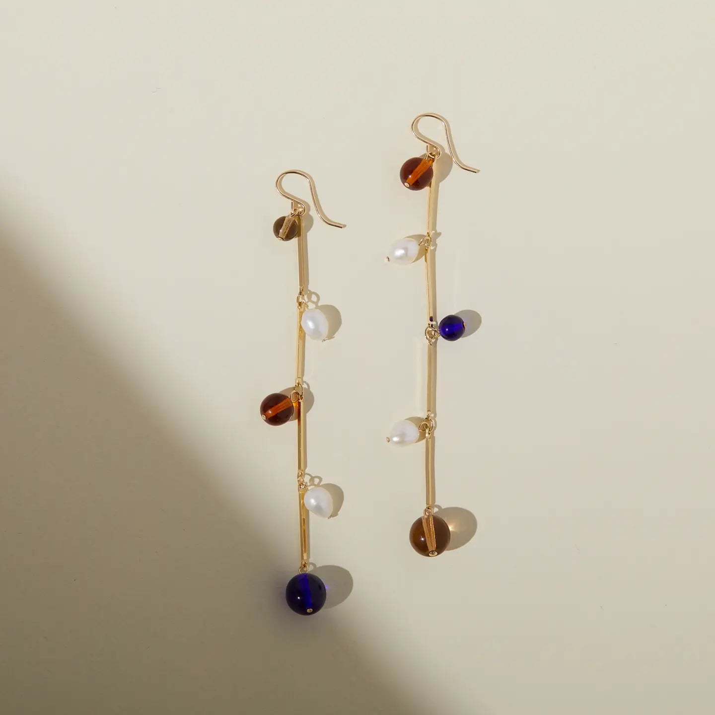 The Fête Earrings in Blue