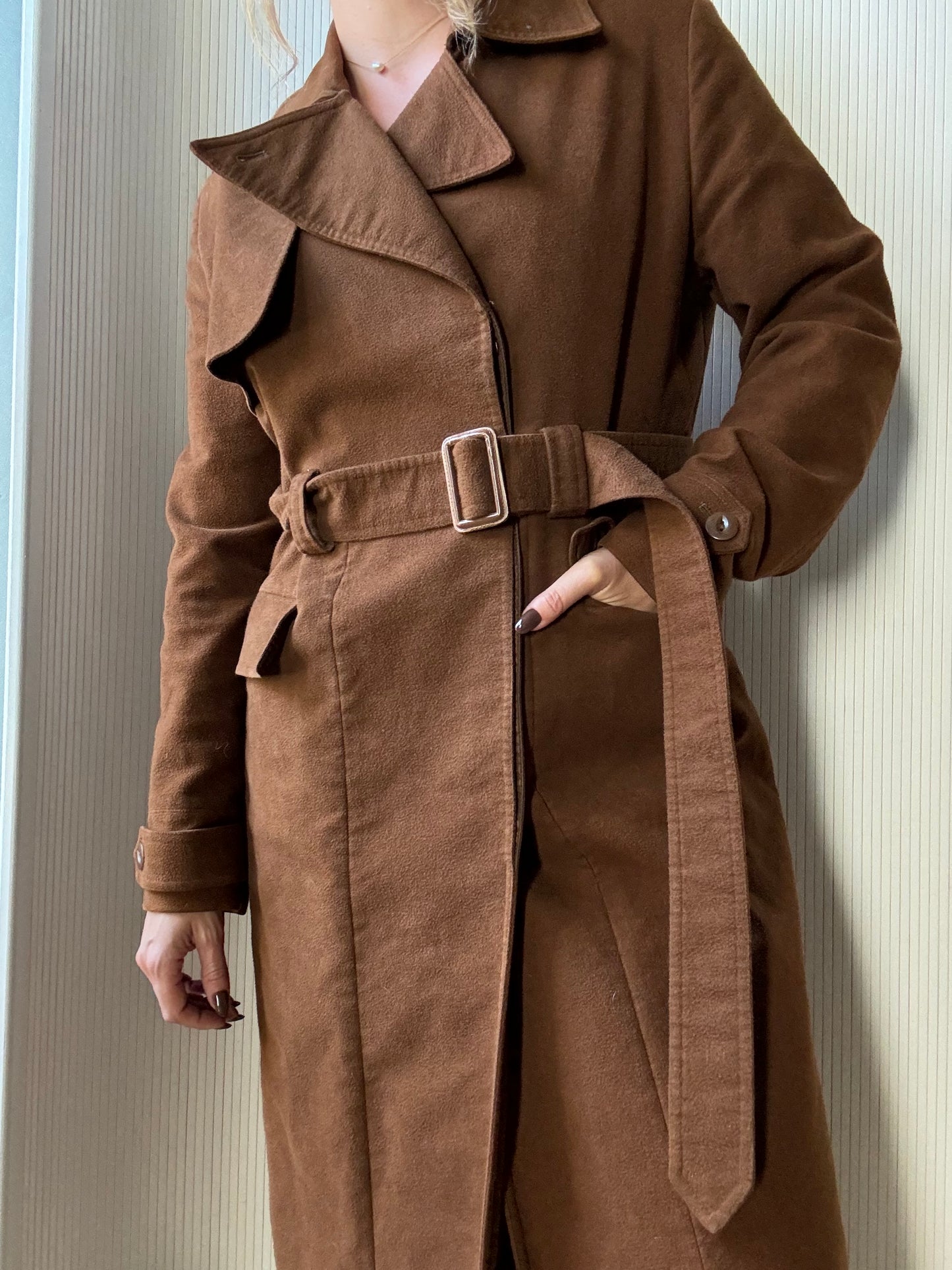 Vintage 1990s GAP Brown Trench