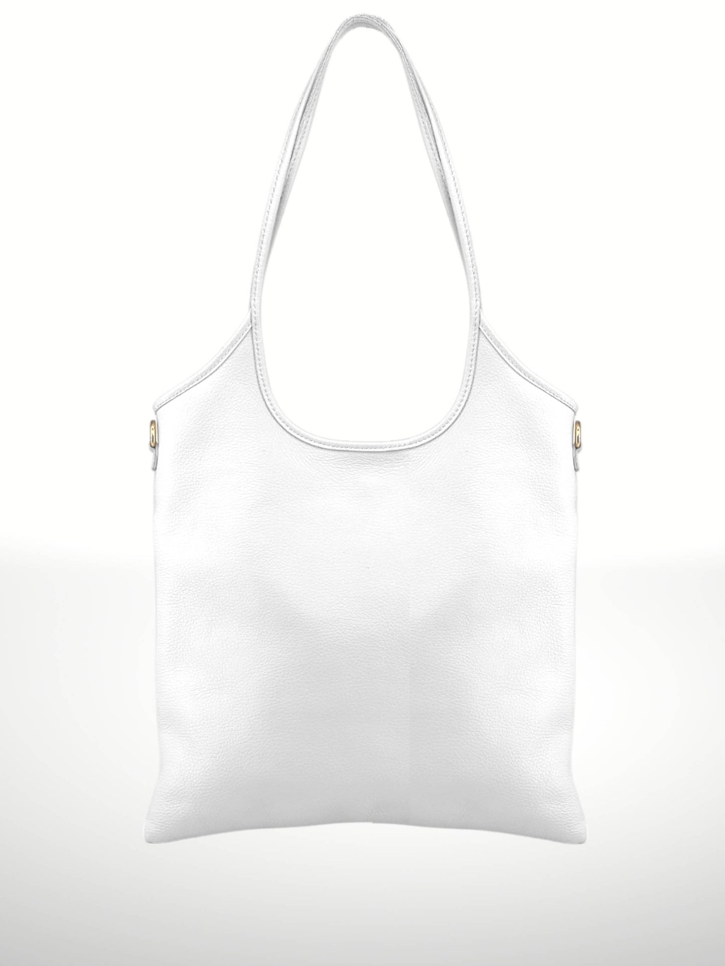 Daniela Cowhide Bag in Beige