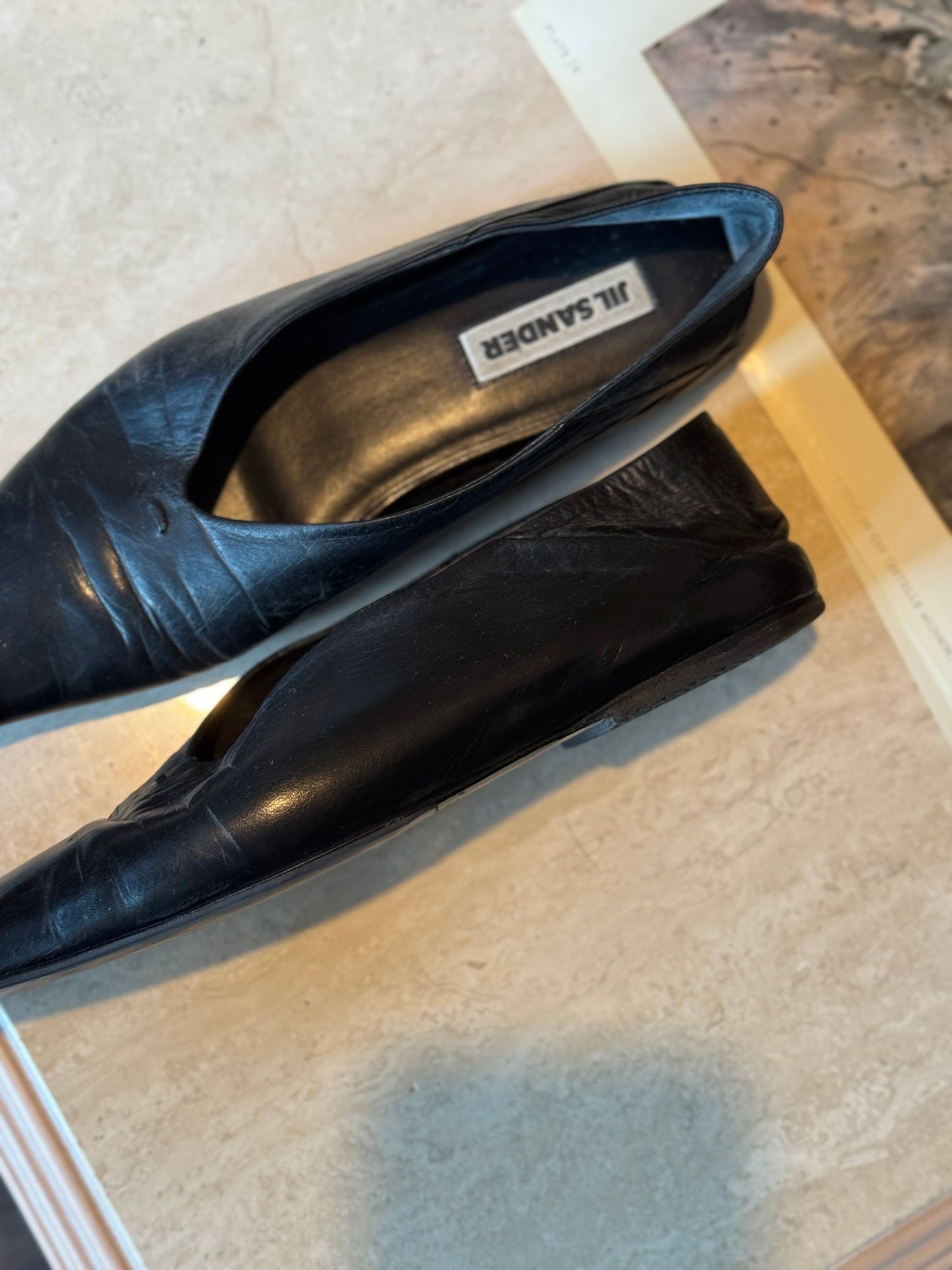 Pre-loved Jil Sander flats