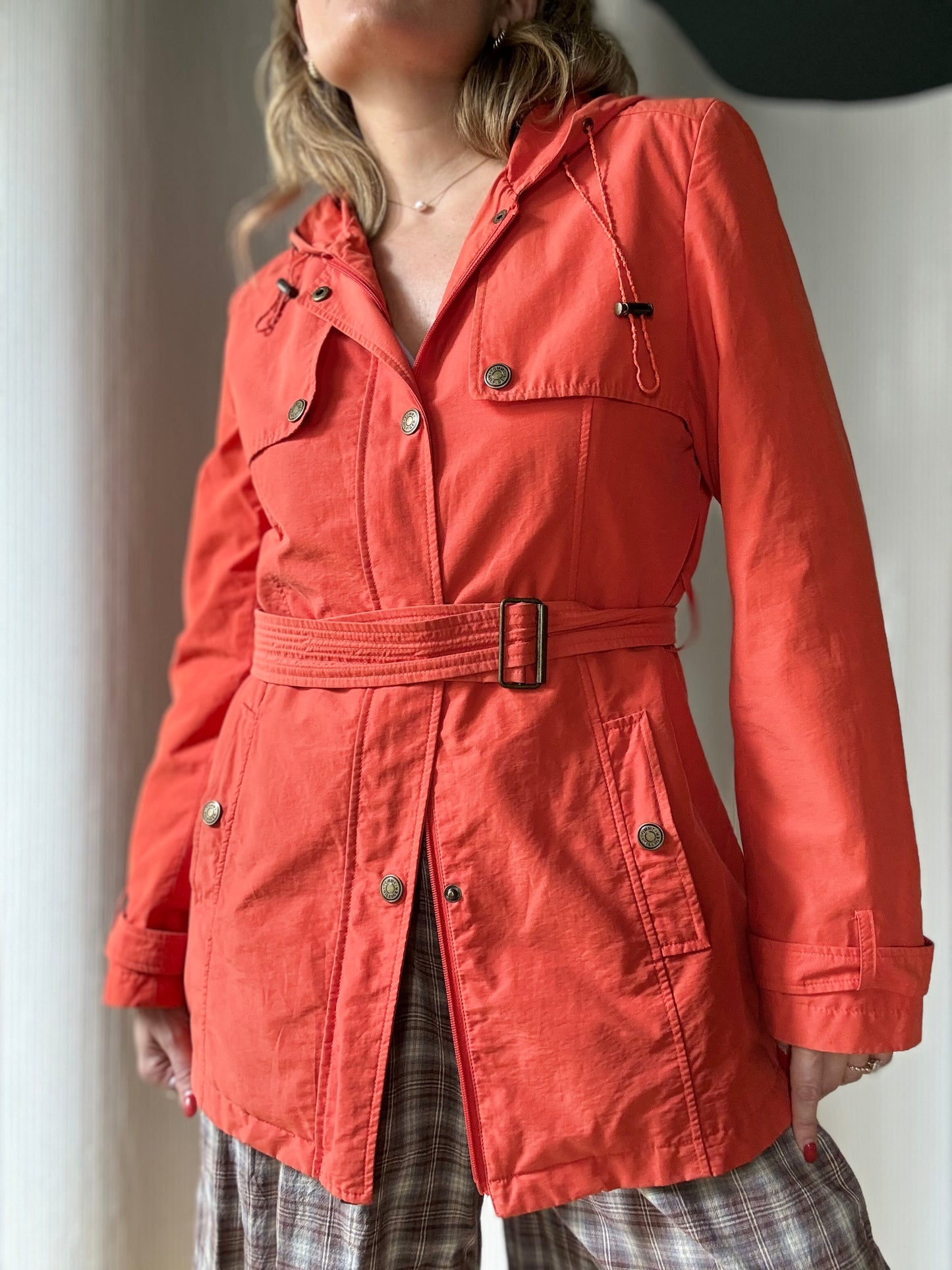 Tommy Hilfiger Tomato Red Jacket