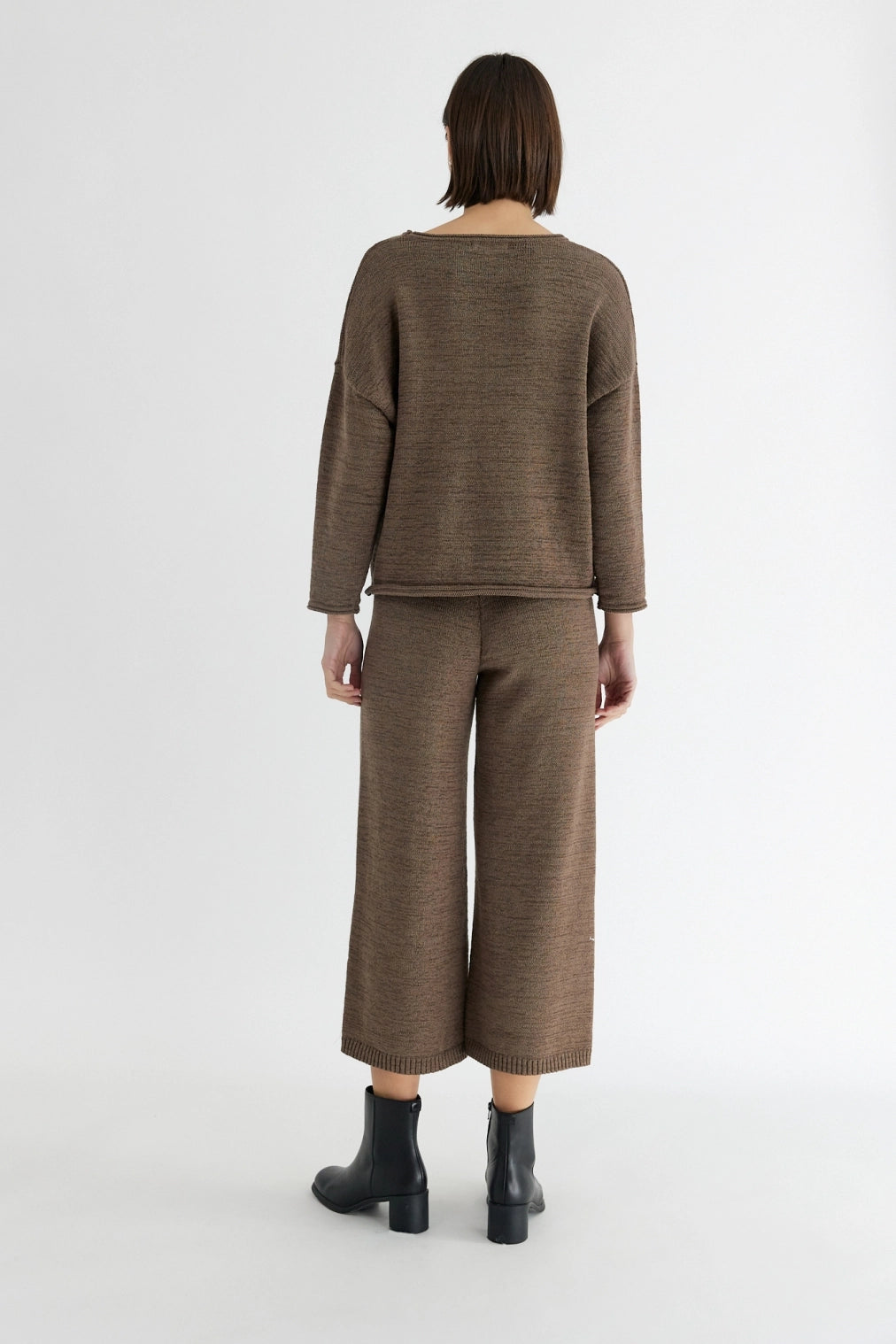 The Cozy Sweater in Coffee