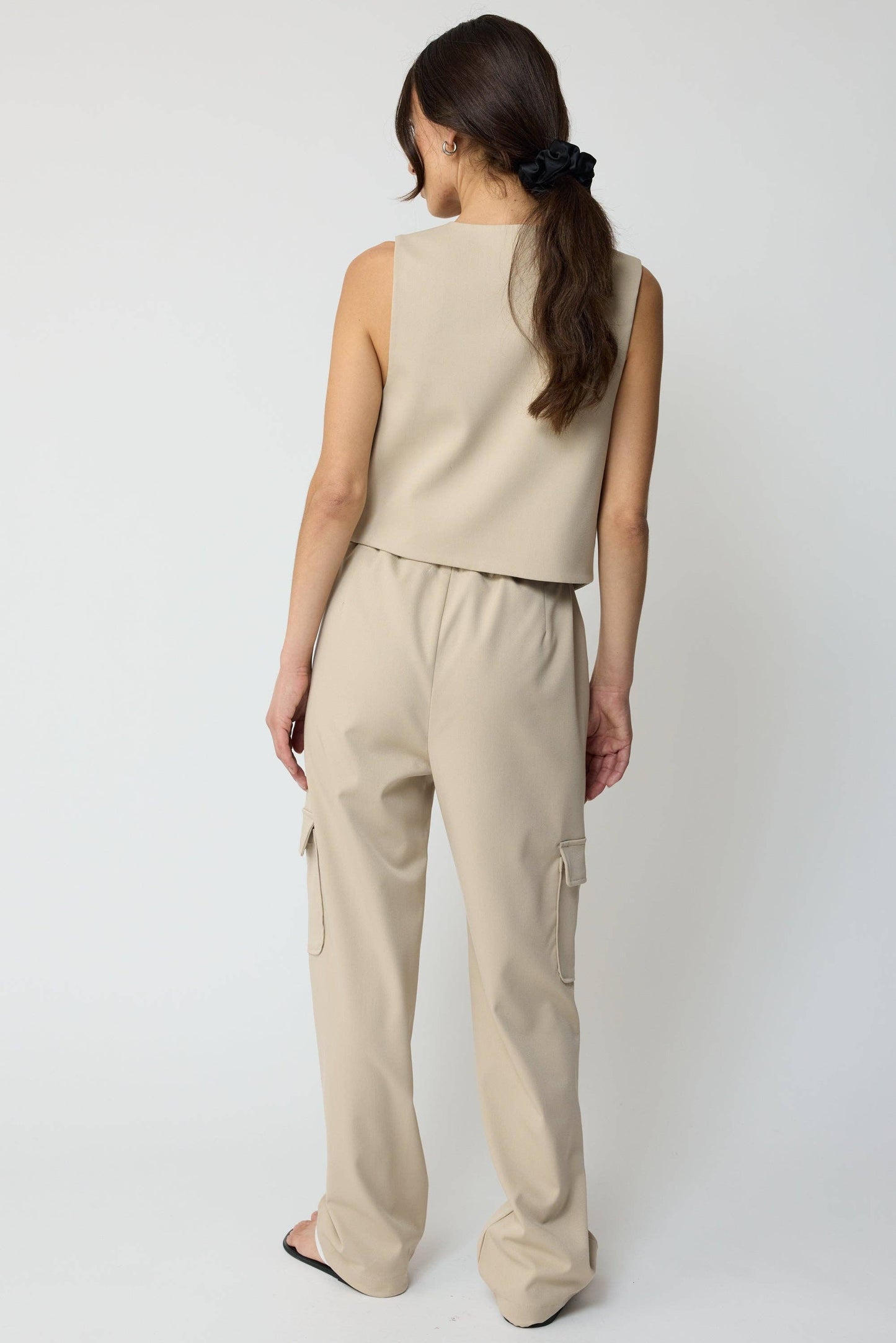The Cargo Pants in Pebble