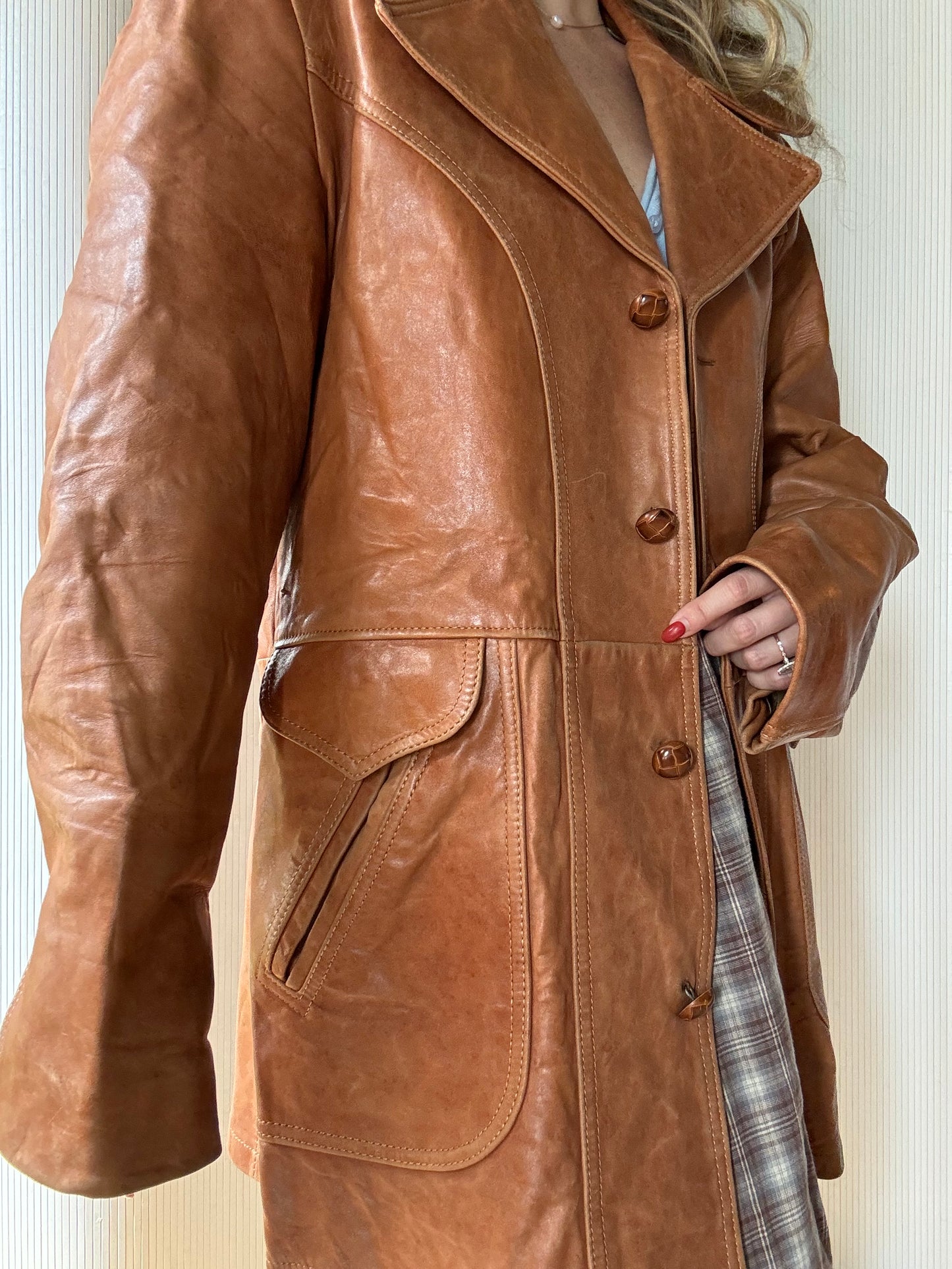 Vintage 1970s Silton Leather Jacket