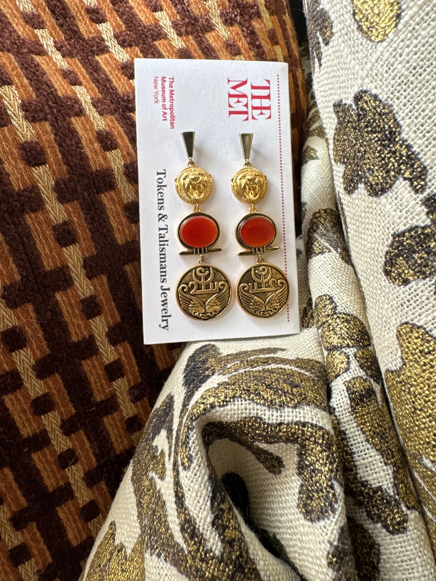 The Met Museum Tokens & Talisman Earrings