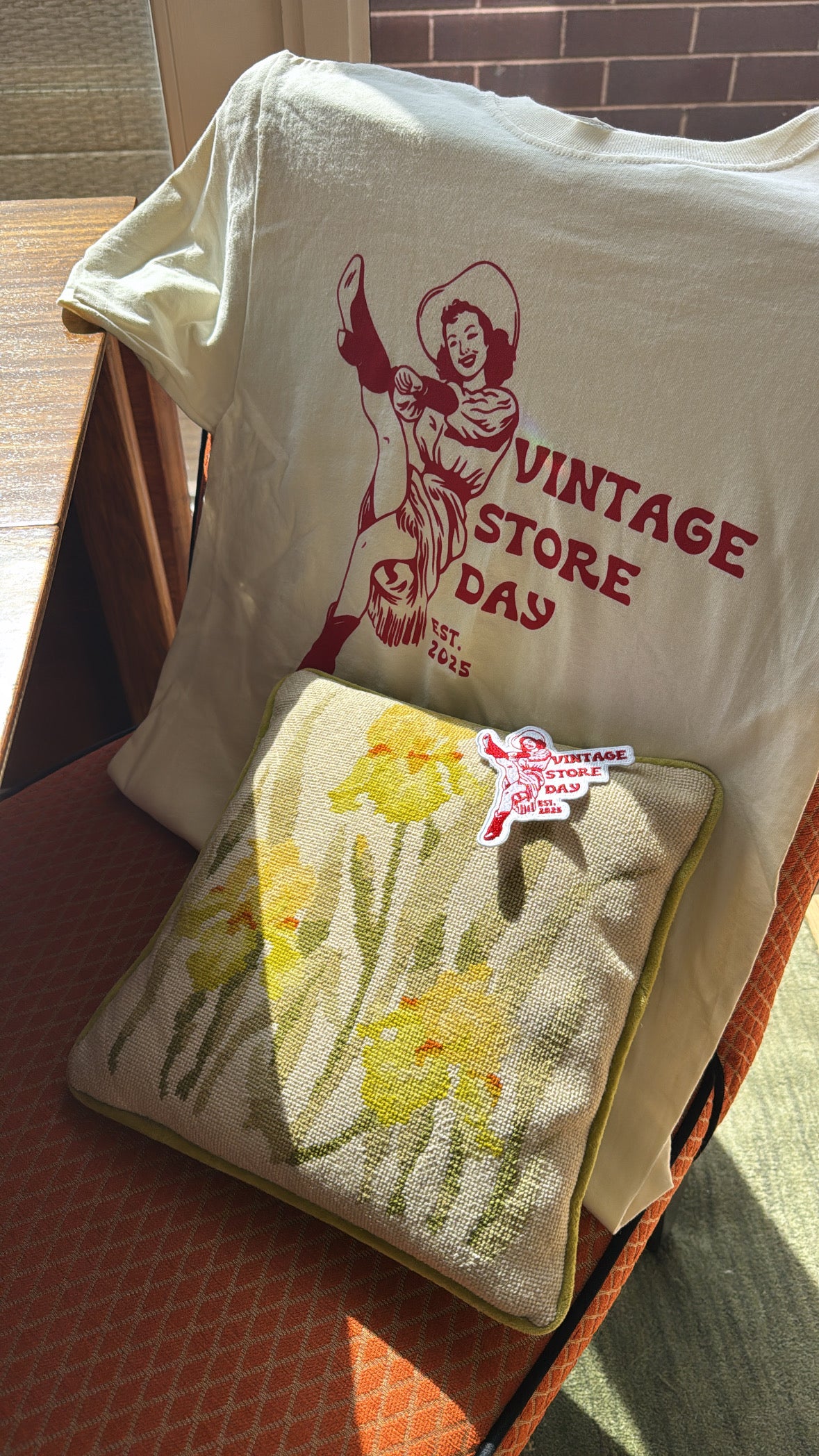 Vintage Store Day Iron-on Patch