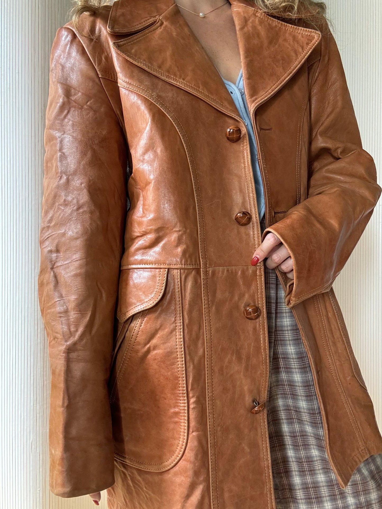 Vintage 1970s Silton Leather Jacket