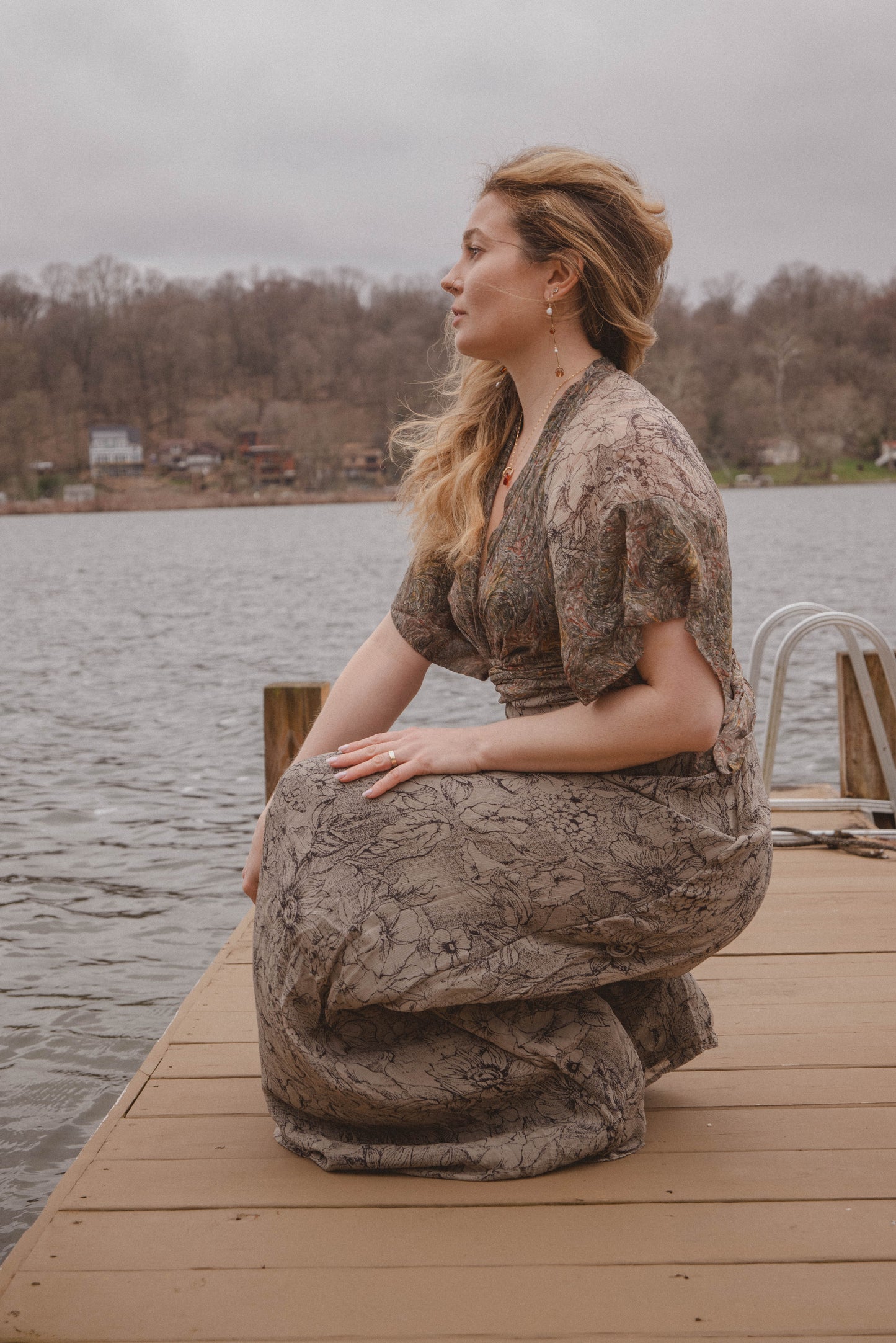 Winter Kate Silk Garden Dress