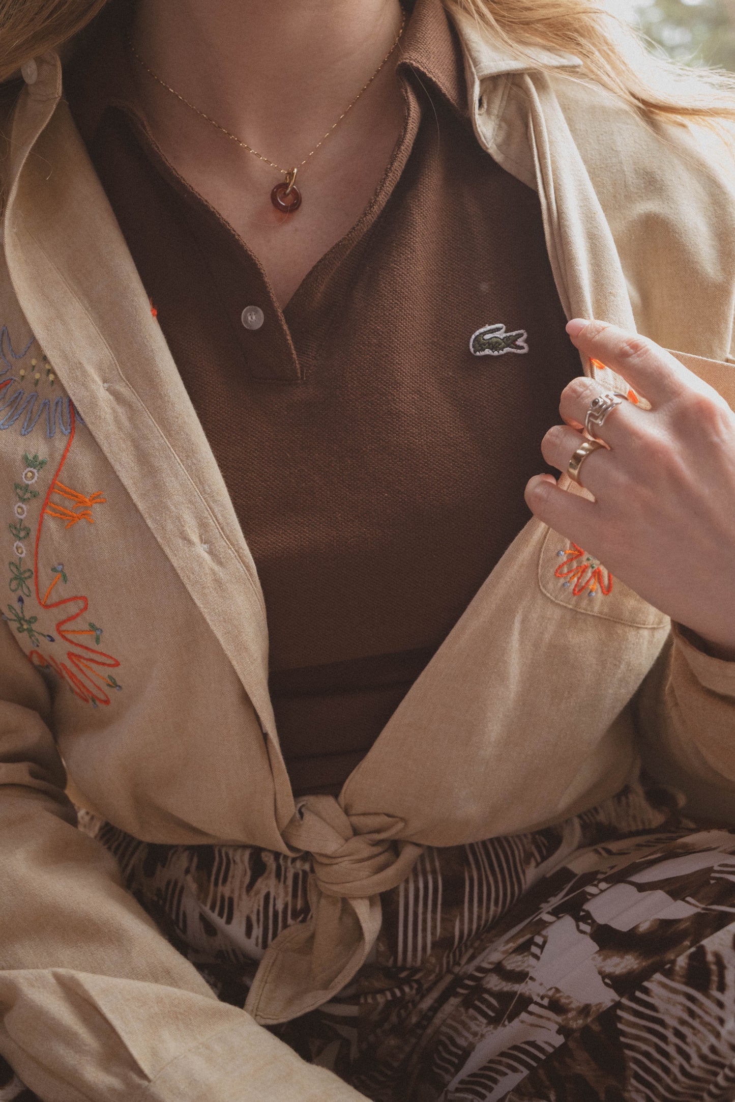 Cabin Safari Wide Leg Lounger Pants