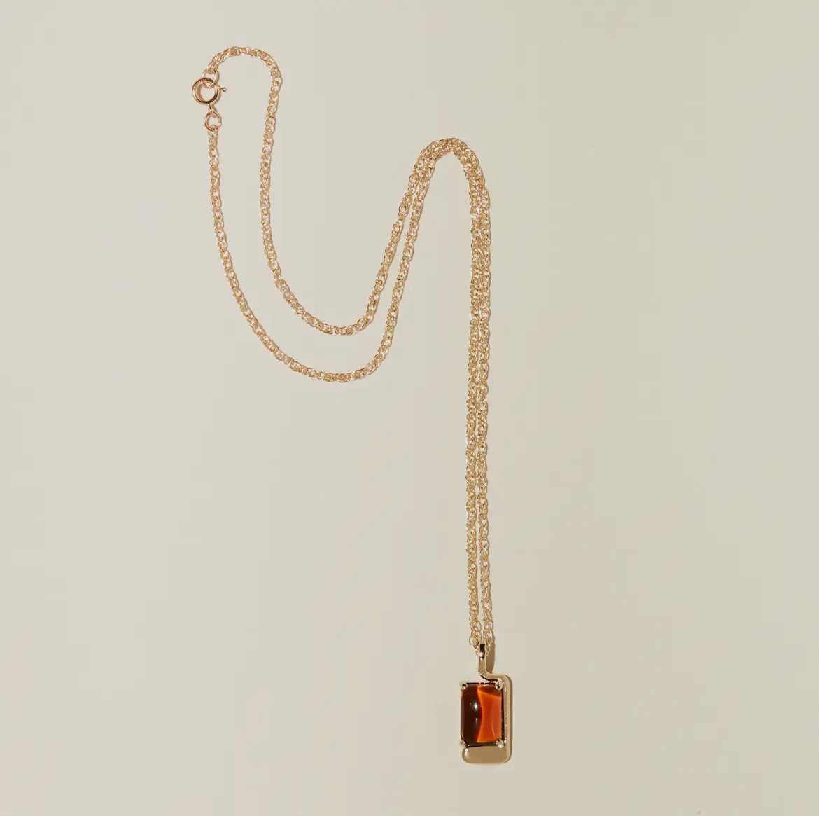 The Foster Necklace - Amber