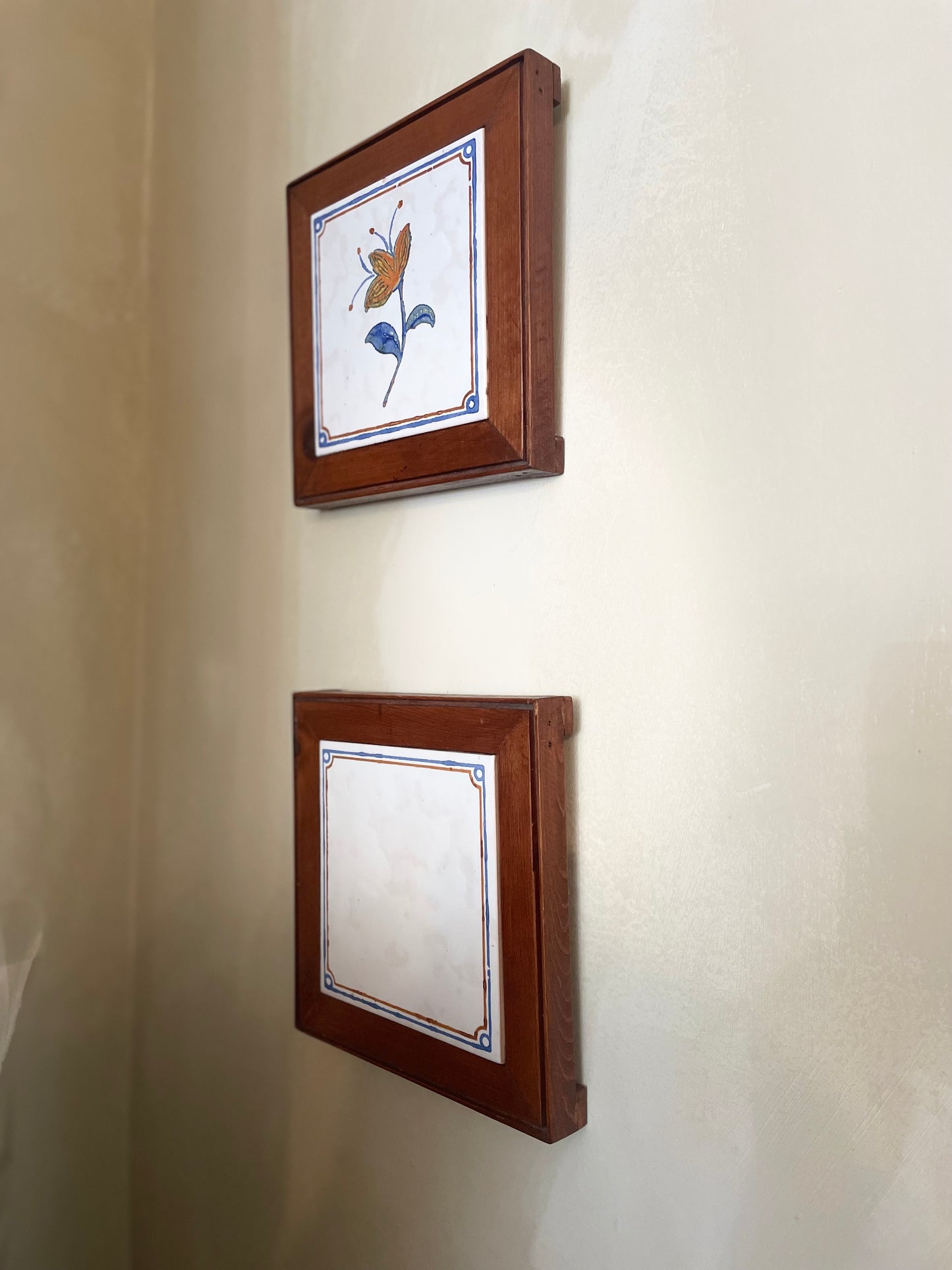 Vintage Hand-painted Italian Tile