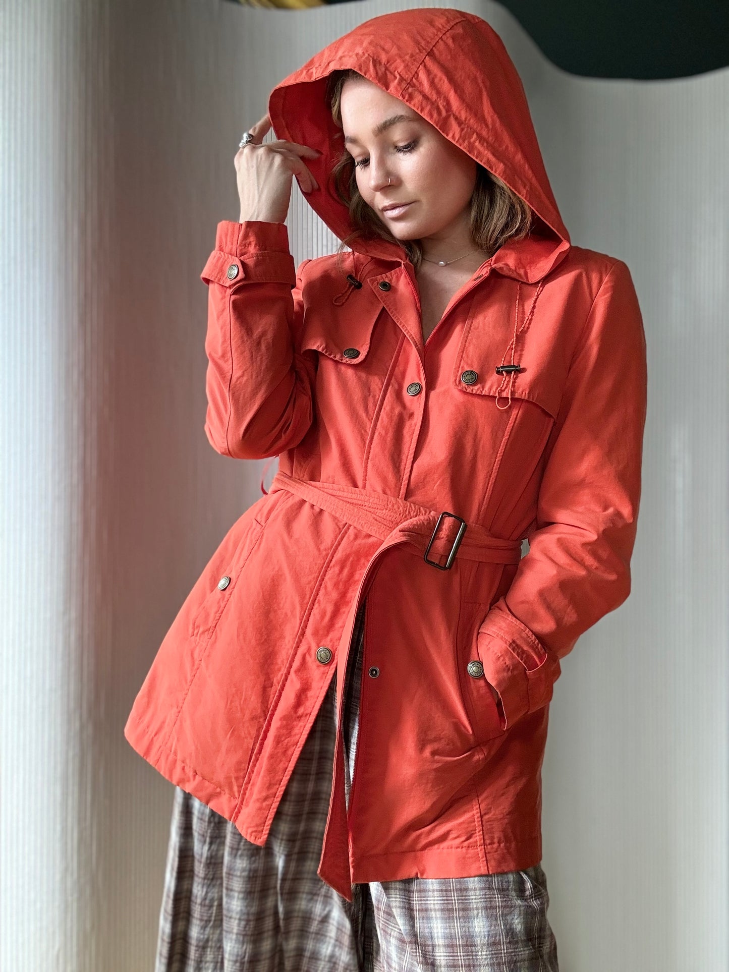 Tommy Hilfiger Tomato Red Jacket