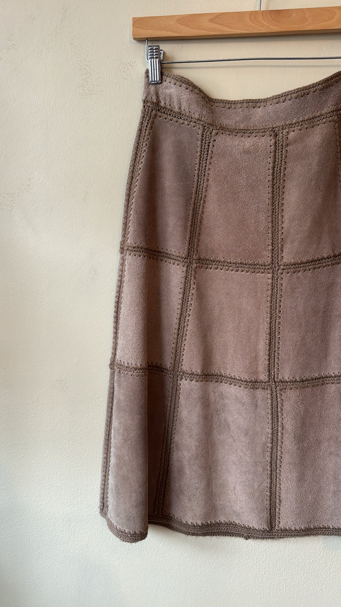 1970's Suede skirt
